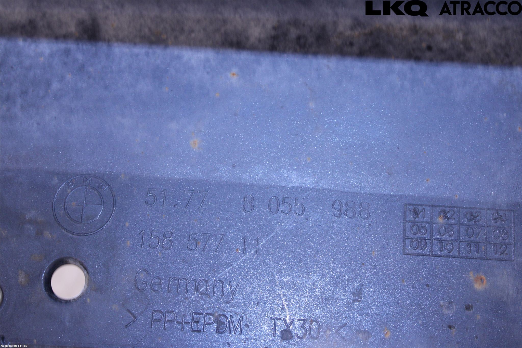 BMW 3 F30/F31/F80 12-19 Sidokjol Hö