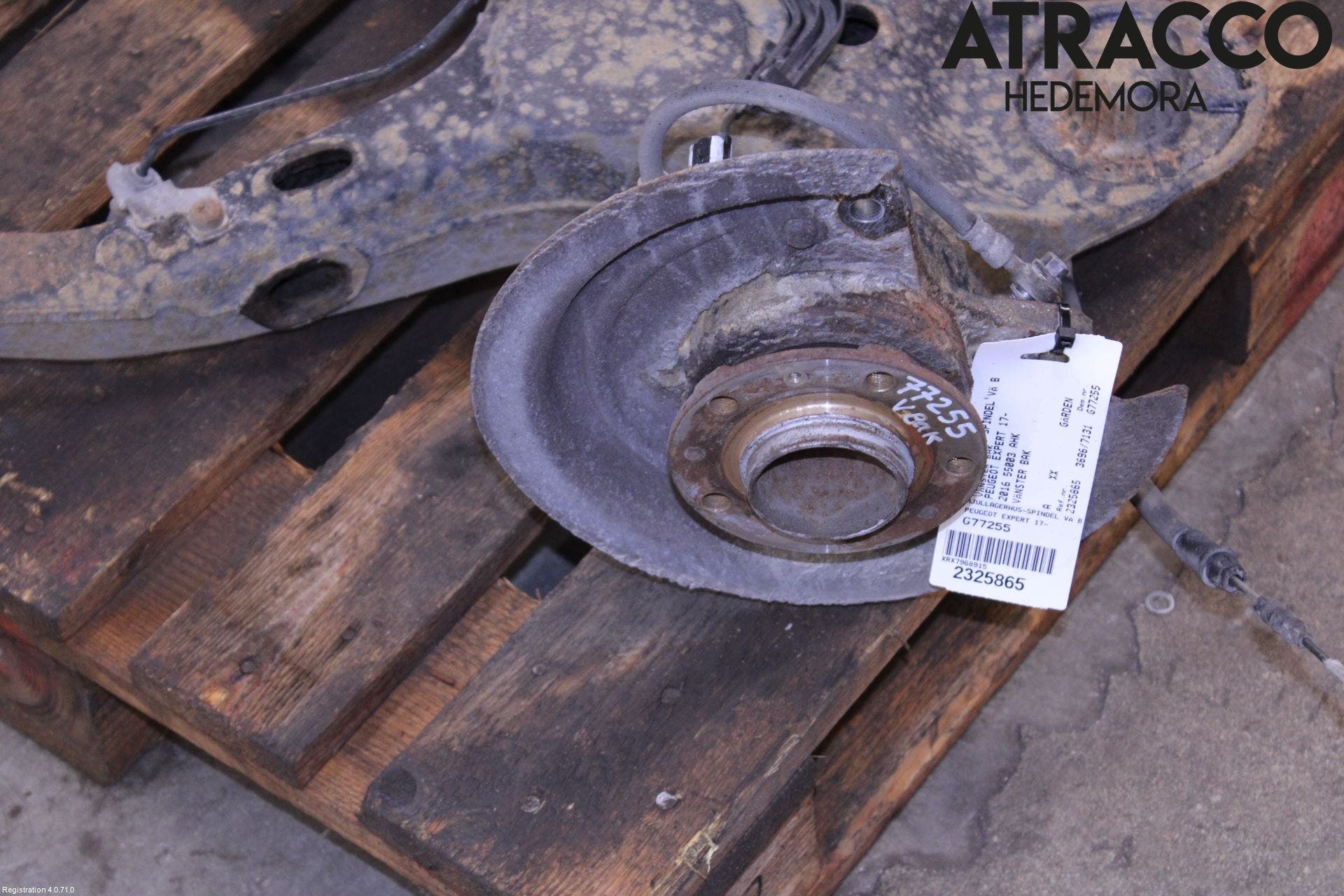 Peugeot EXPERT/E-EXPERT 17- Hjullagerhus-Spindel Vä B