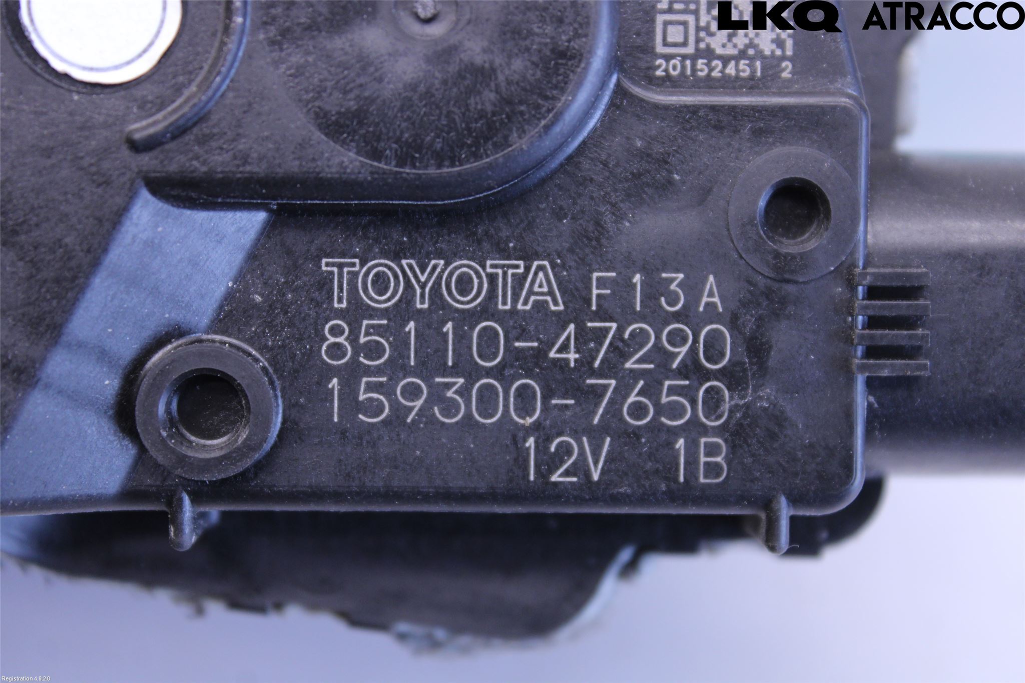 Toyota PRIUS (ZVW50) 16-21 Torkarmotor Vindruta