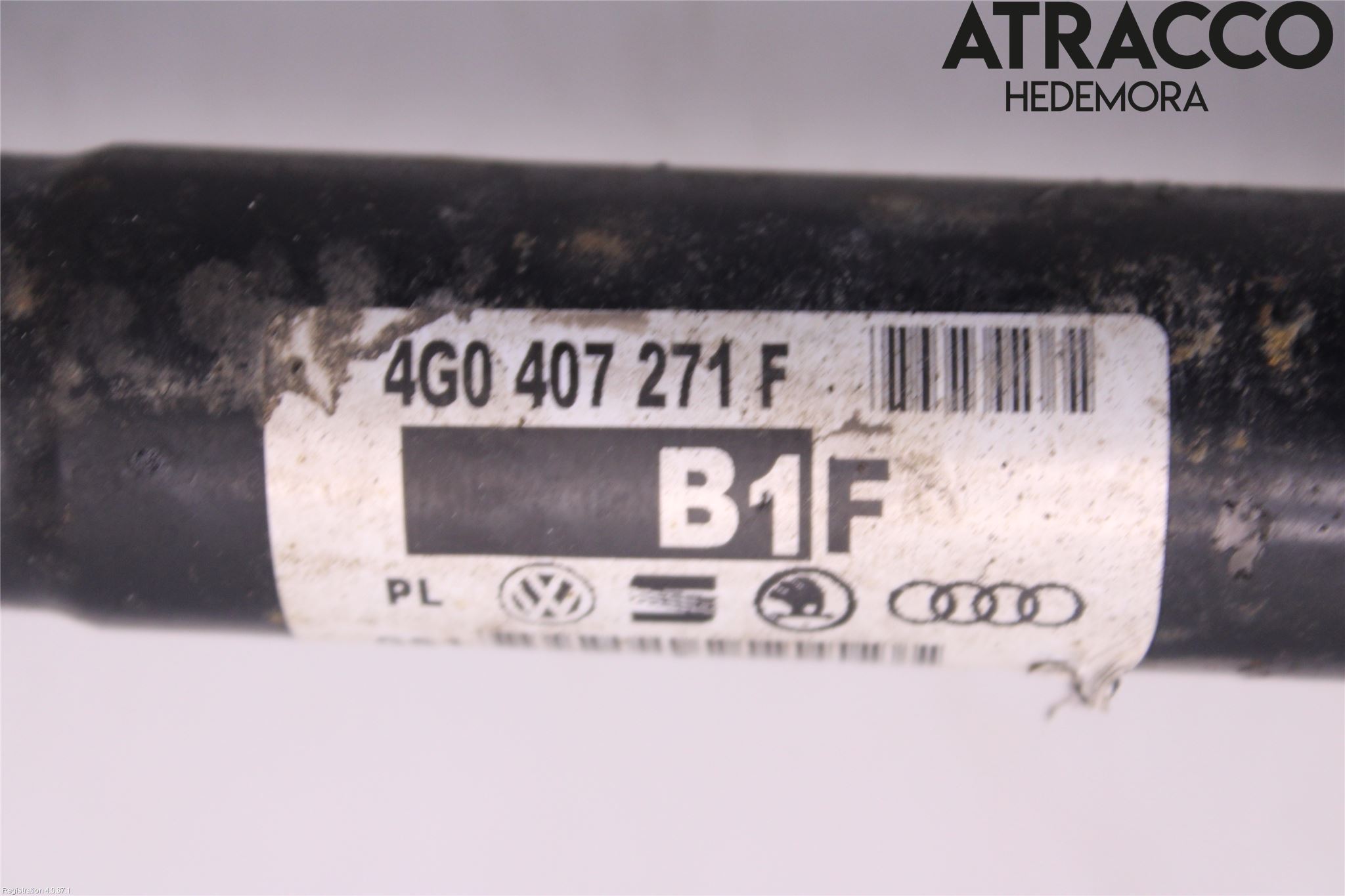 Audi A6 ALLROAD 12-18 Drivaxel Fram Höger