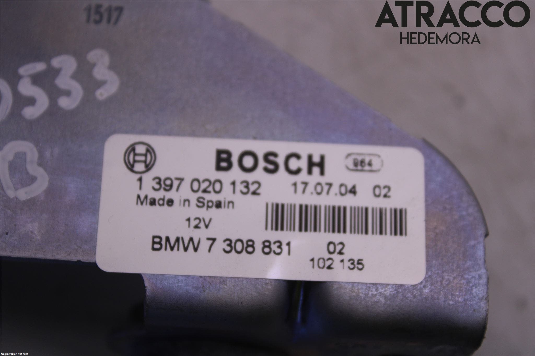 BMW 3 F30/F31/F80 12-19 Låskista Baklucka