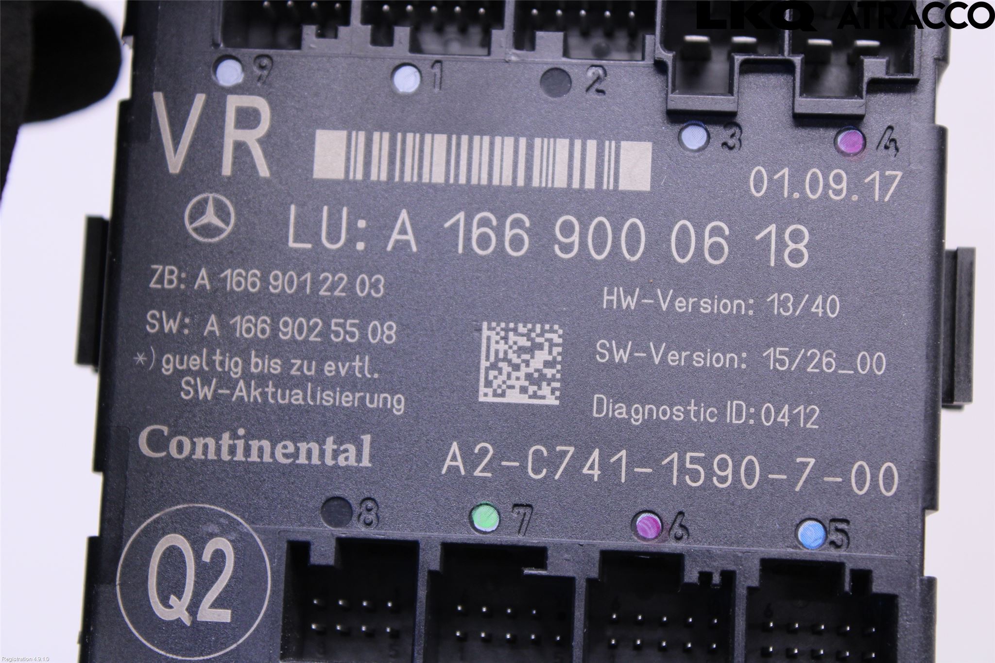 Mercedes-Benz MB ML/GLE-KLASS (W166) 12-18 Styrenhet Dörr