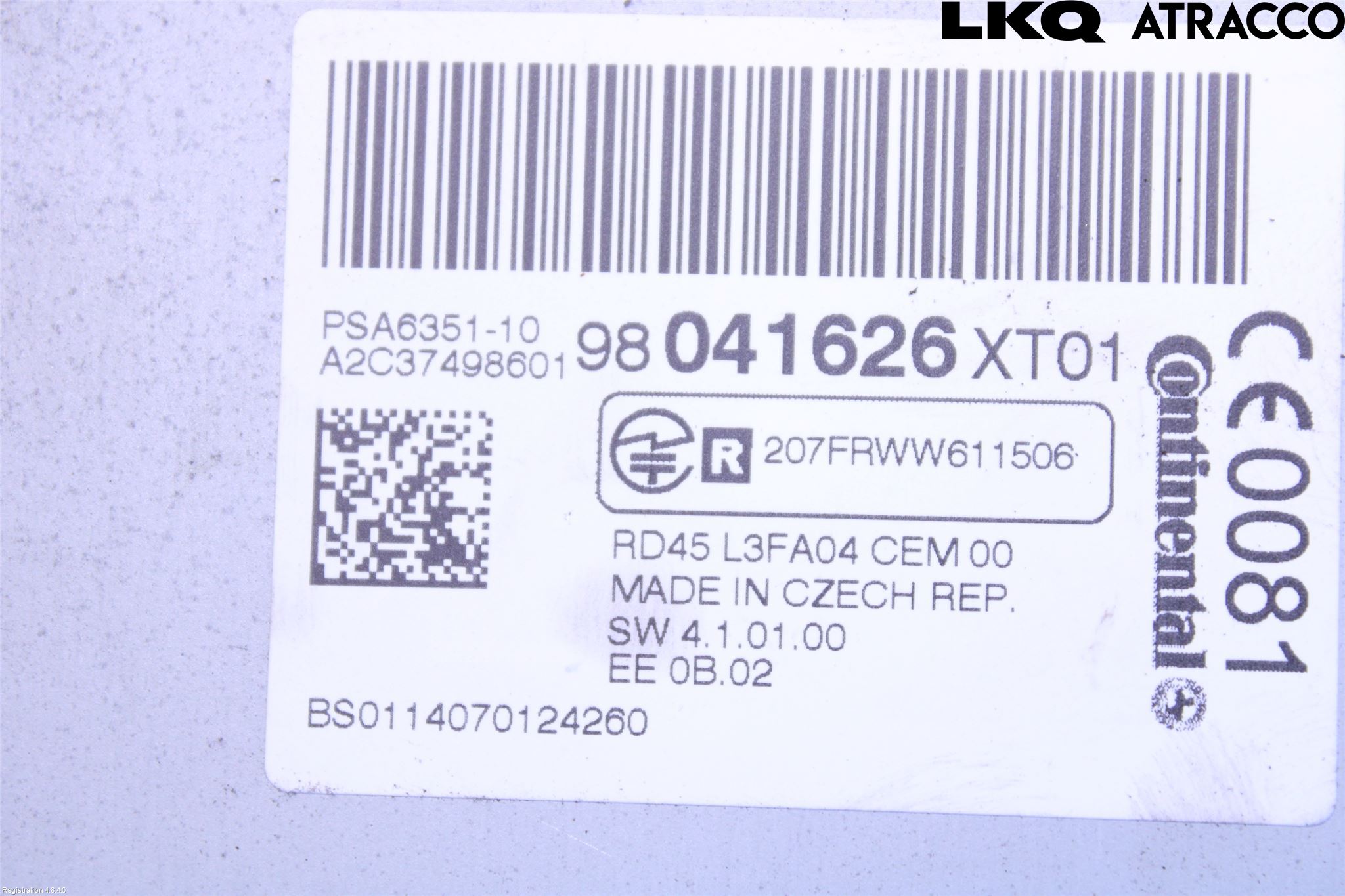 Citroen C3 10-17 Cd Radio - Multimediapanel