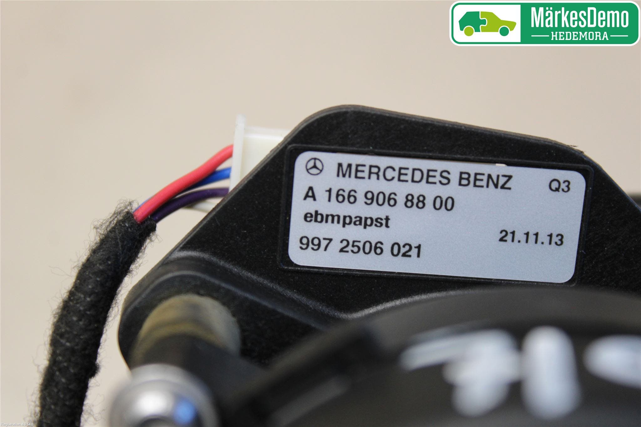 Mercedes-Benz MB GL/GLS-KLASS (X166) 12-19 Värmefläkt