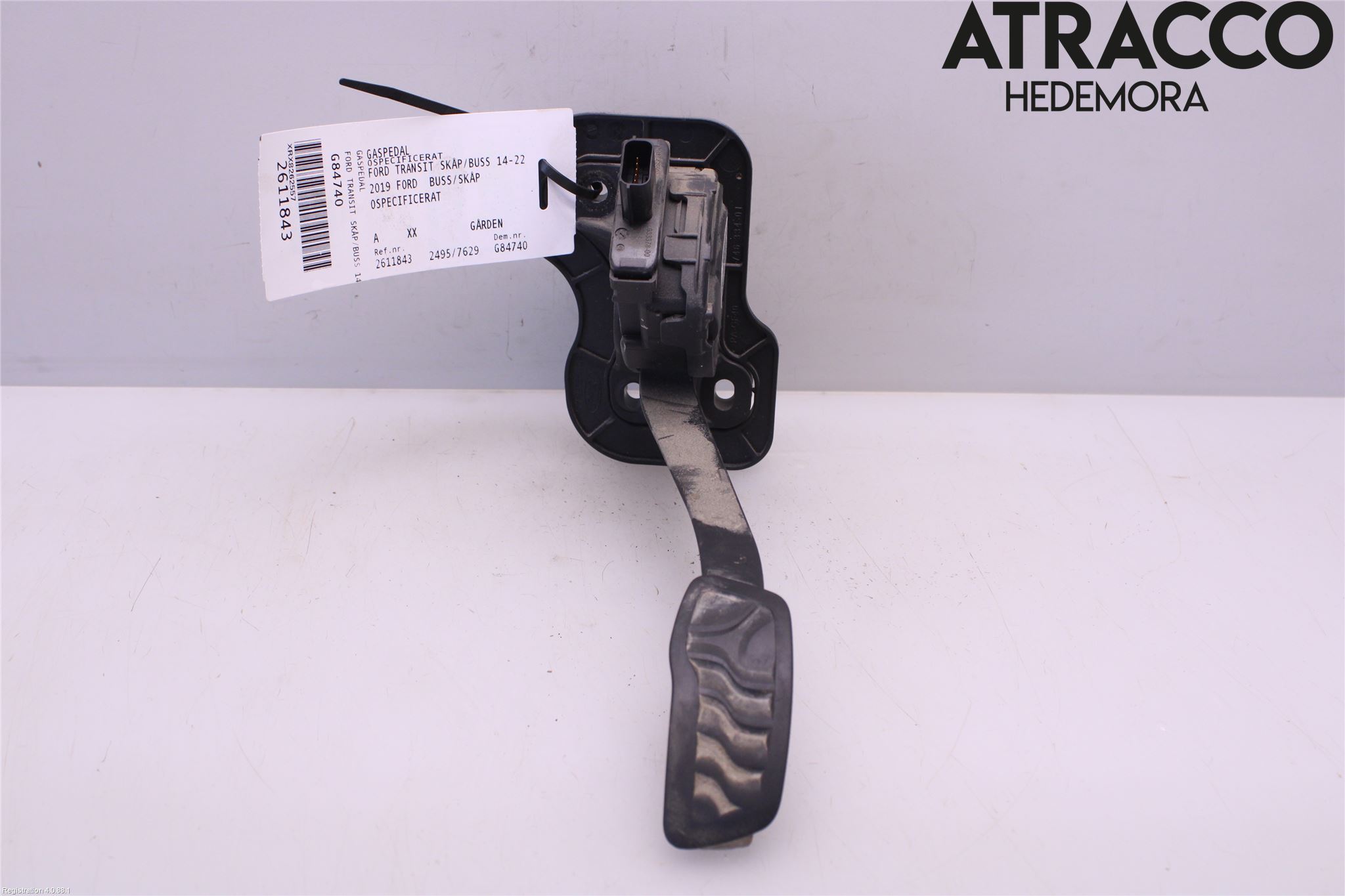 Ford TRANSIT/TOURNEO CUSTOM 13-24 Gaspedal