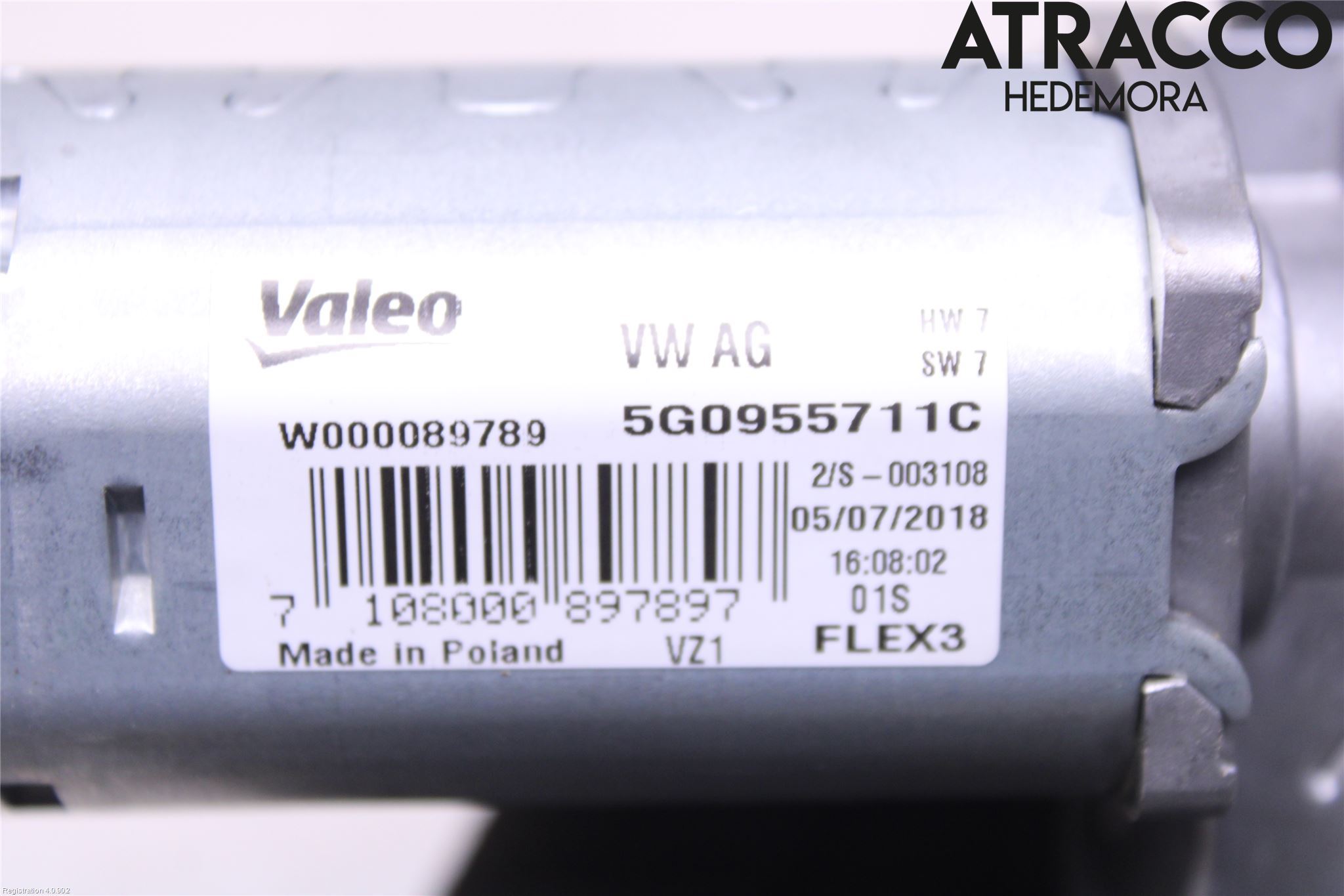 Volkswagen VW TIGUAN 16-24 Torkarmotor Baklucka