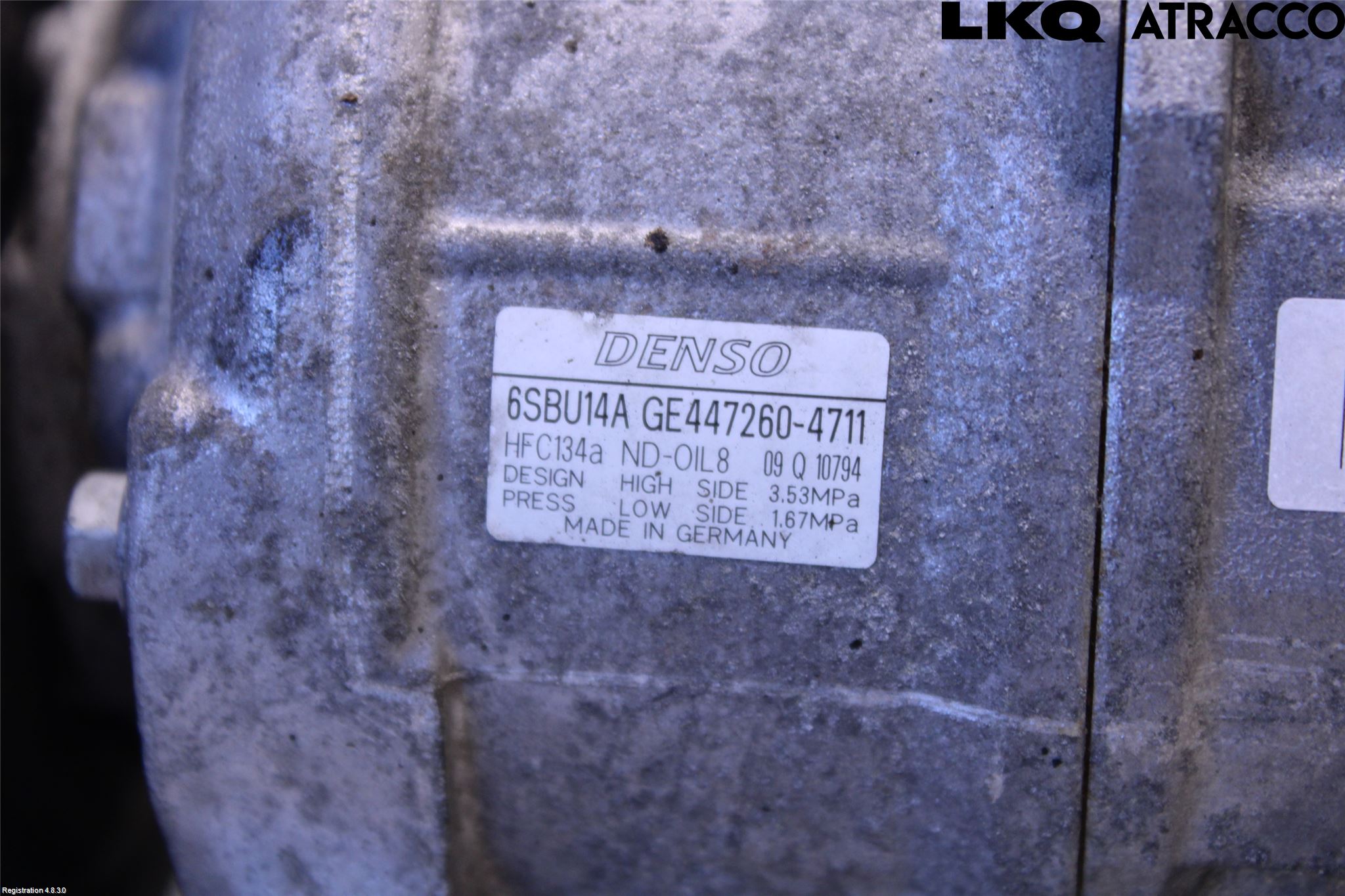 BMW 5 F10/F11/F18 09-17 Ac Kompressor