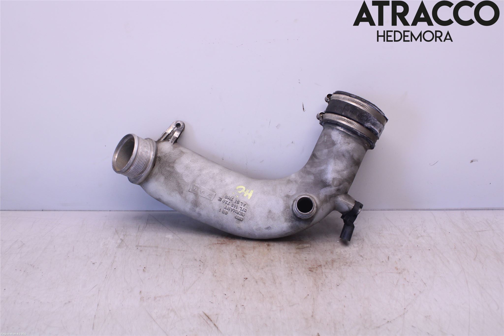 Audi A6/S6     05-11 Laddluft-Intercoolerrör