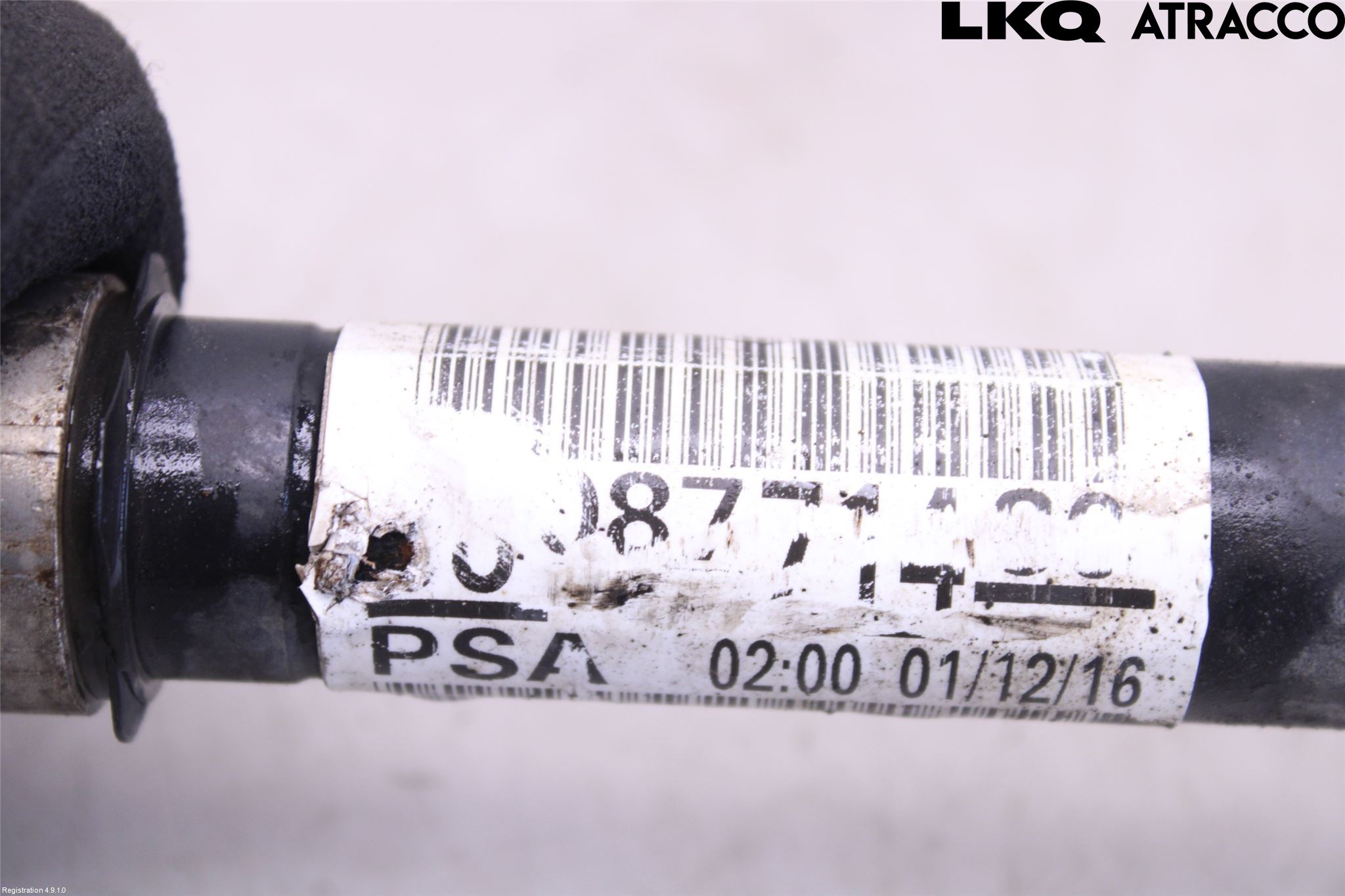 Peugeot 3008 17-24 Drivaxel Fram Vänster