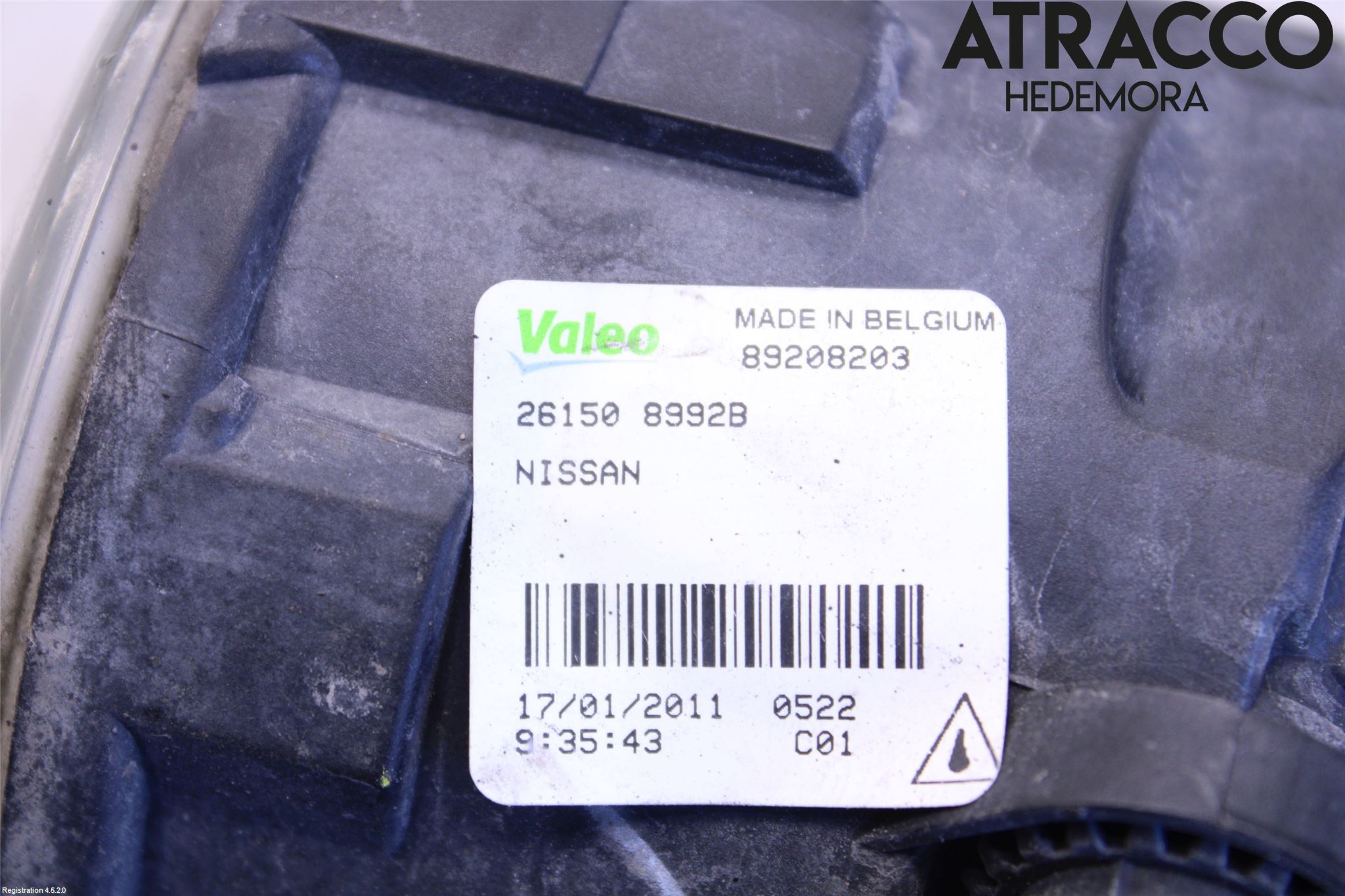 Nissan JUKE 10-14 Dimljus-Varselljus Fram