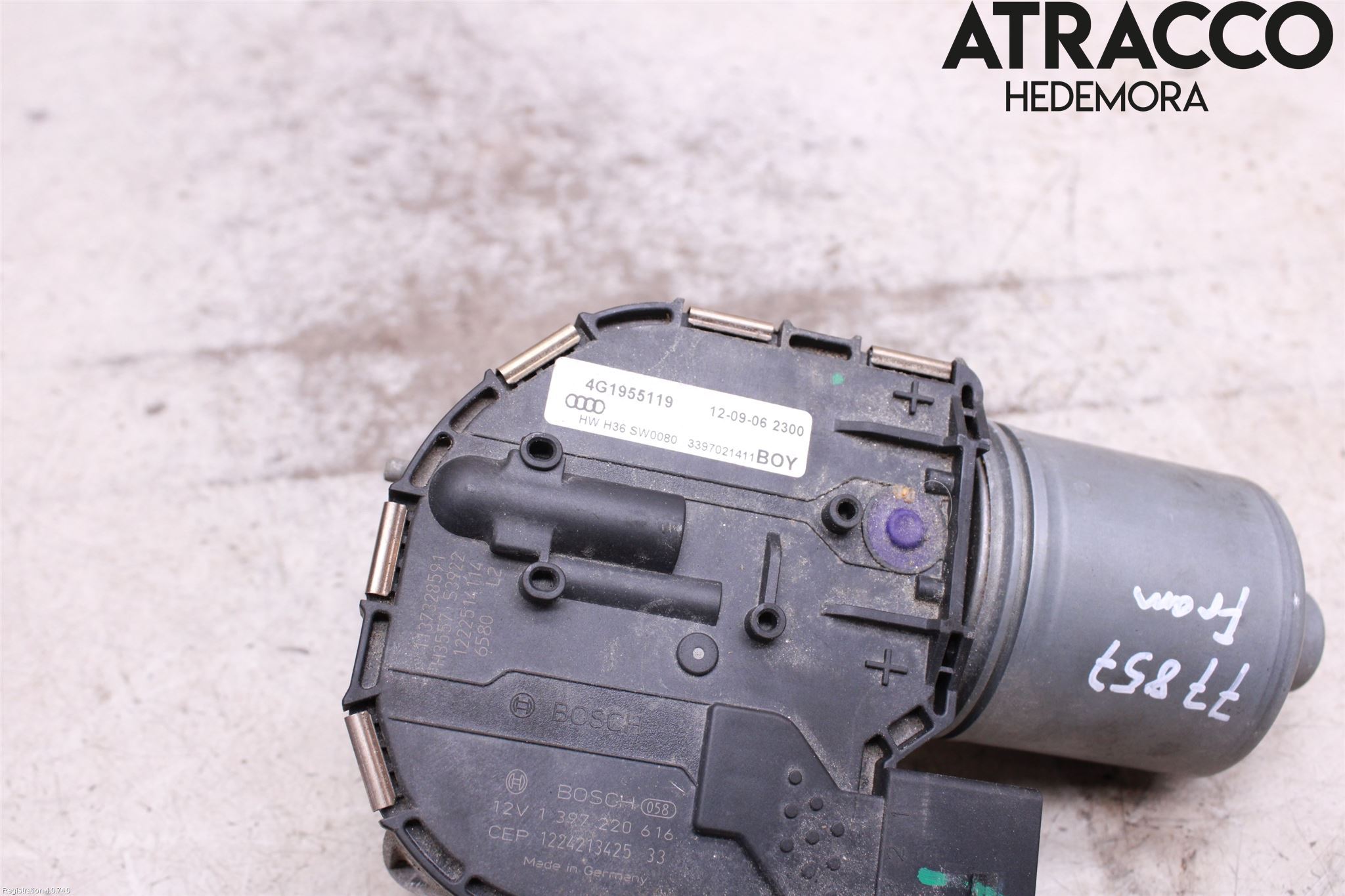 Audi A6/S6 4G 11-18 Torkarmotor Vindruta
