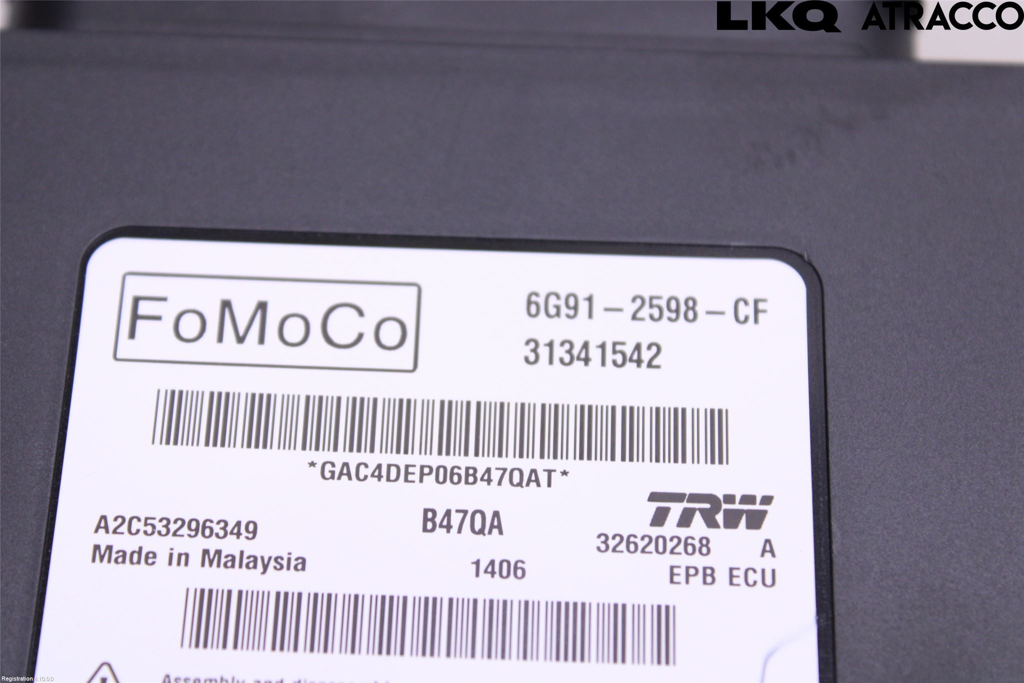 Volvo XC60 14-17 Styrenhet Parkbroms Epb