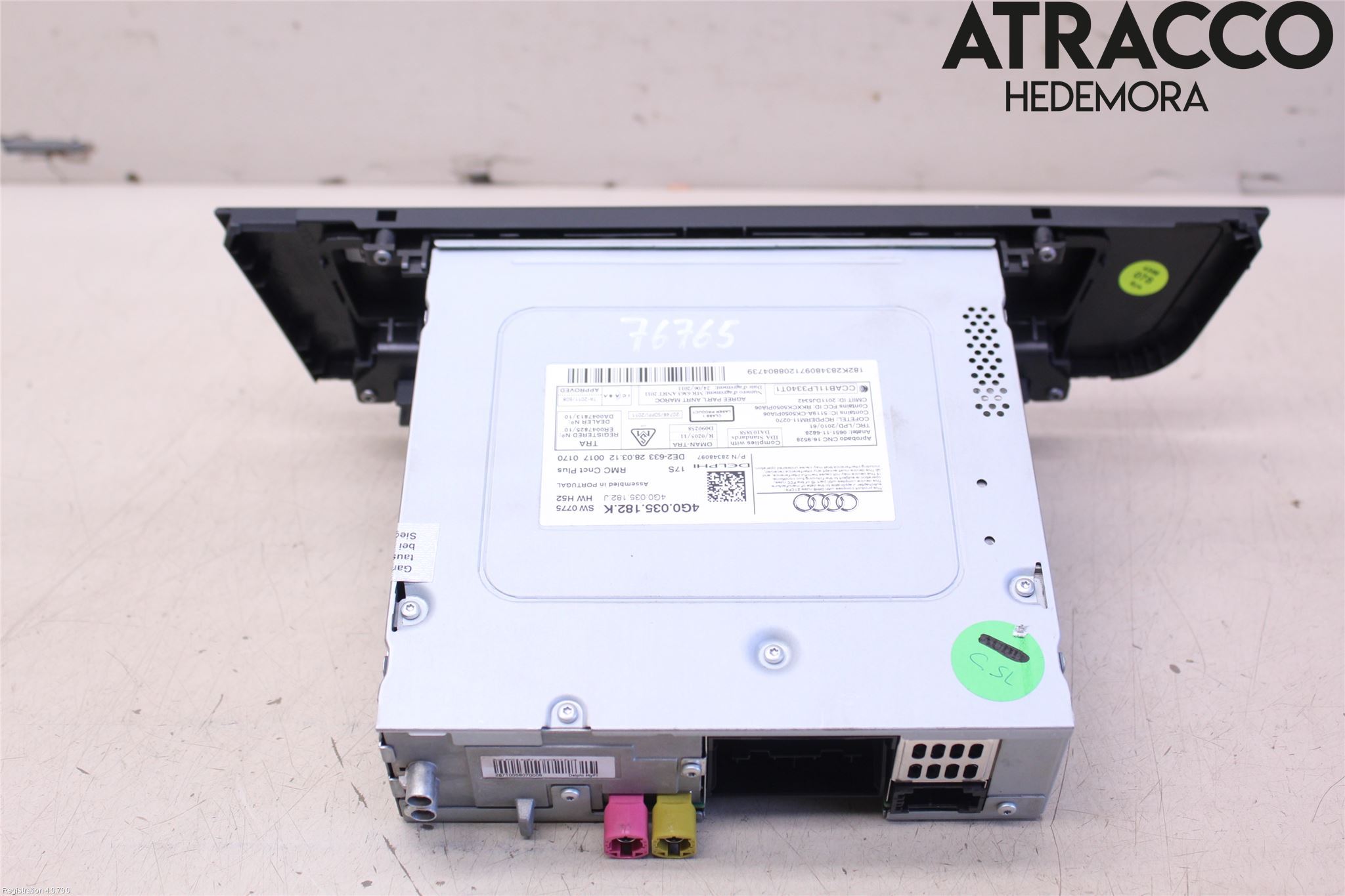 Audi A6/S6 4G 11-18 Cd Radio - Multimediapanel