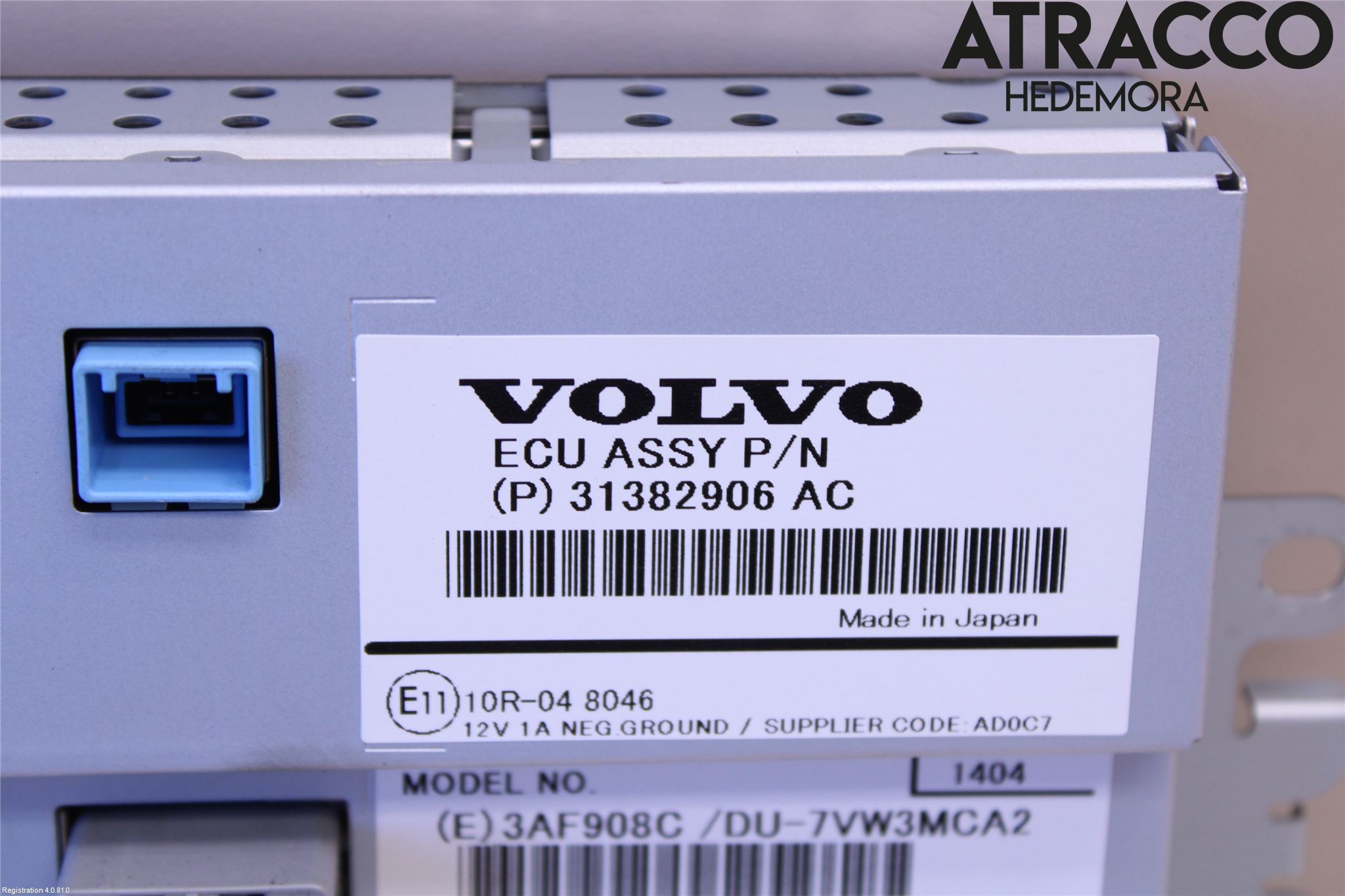 Volvo V70 14-16 Multifunktionsdisplay