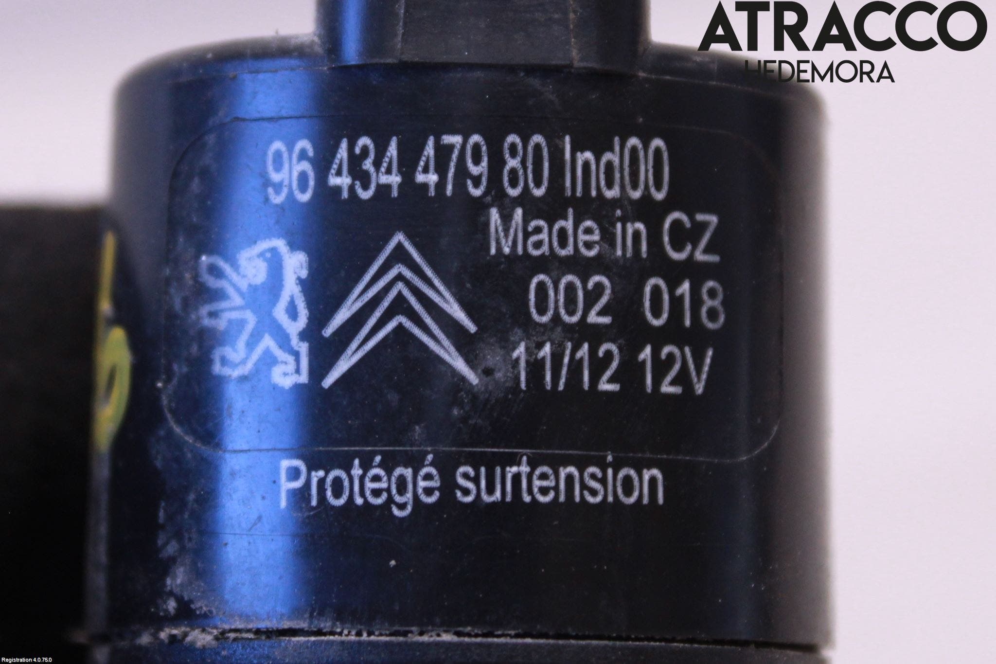 Citroen DS5 Spolarpump Vindruta