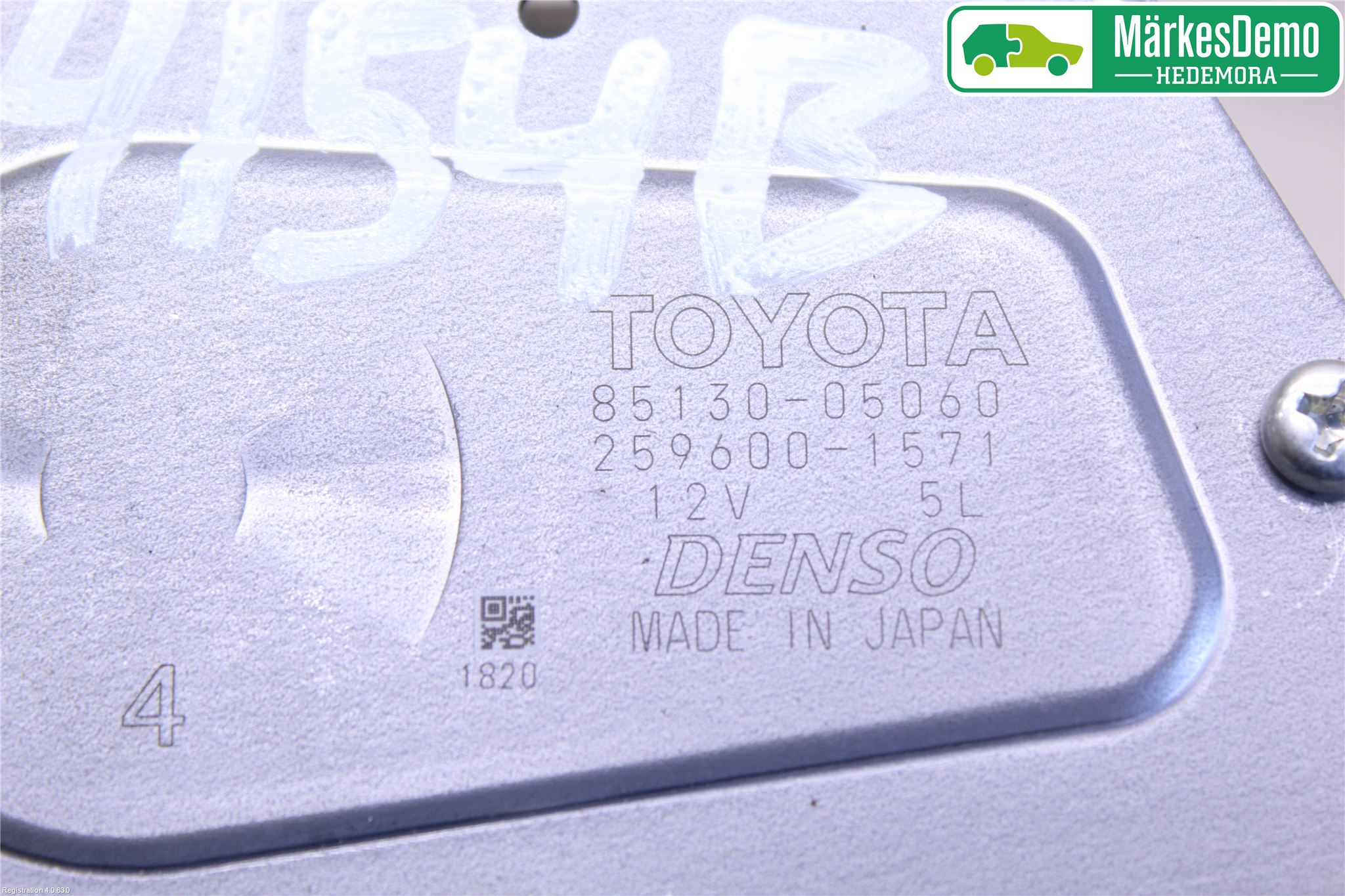 Toyota AVENSIS 09-15 Torkarmotor Baklucka