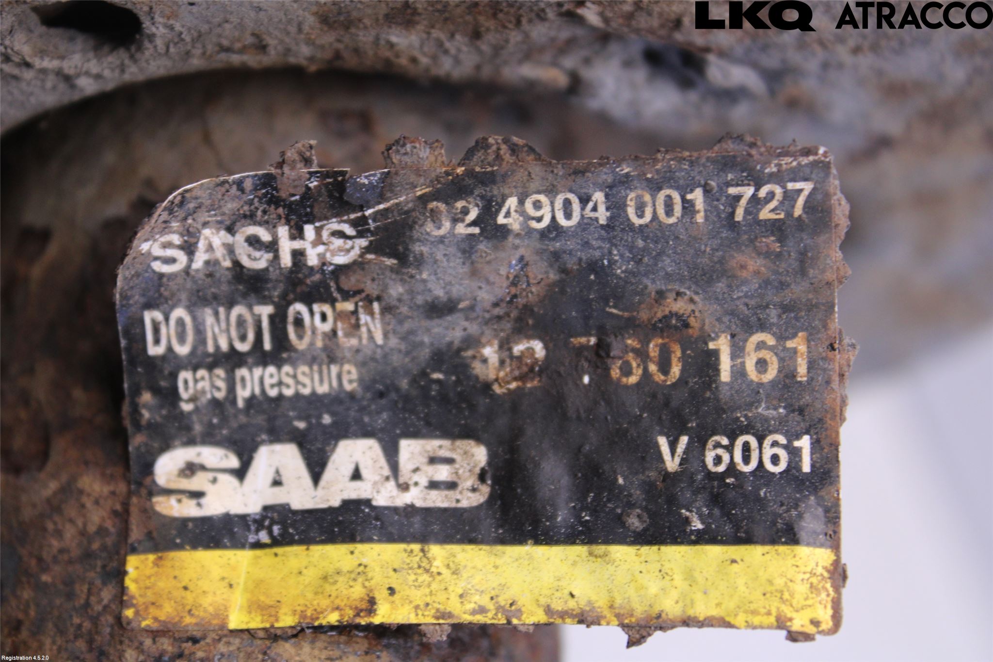 Saab 9-5     06-10 Fjäderben Fram Vänster