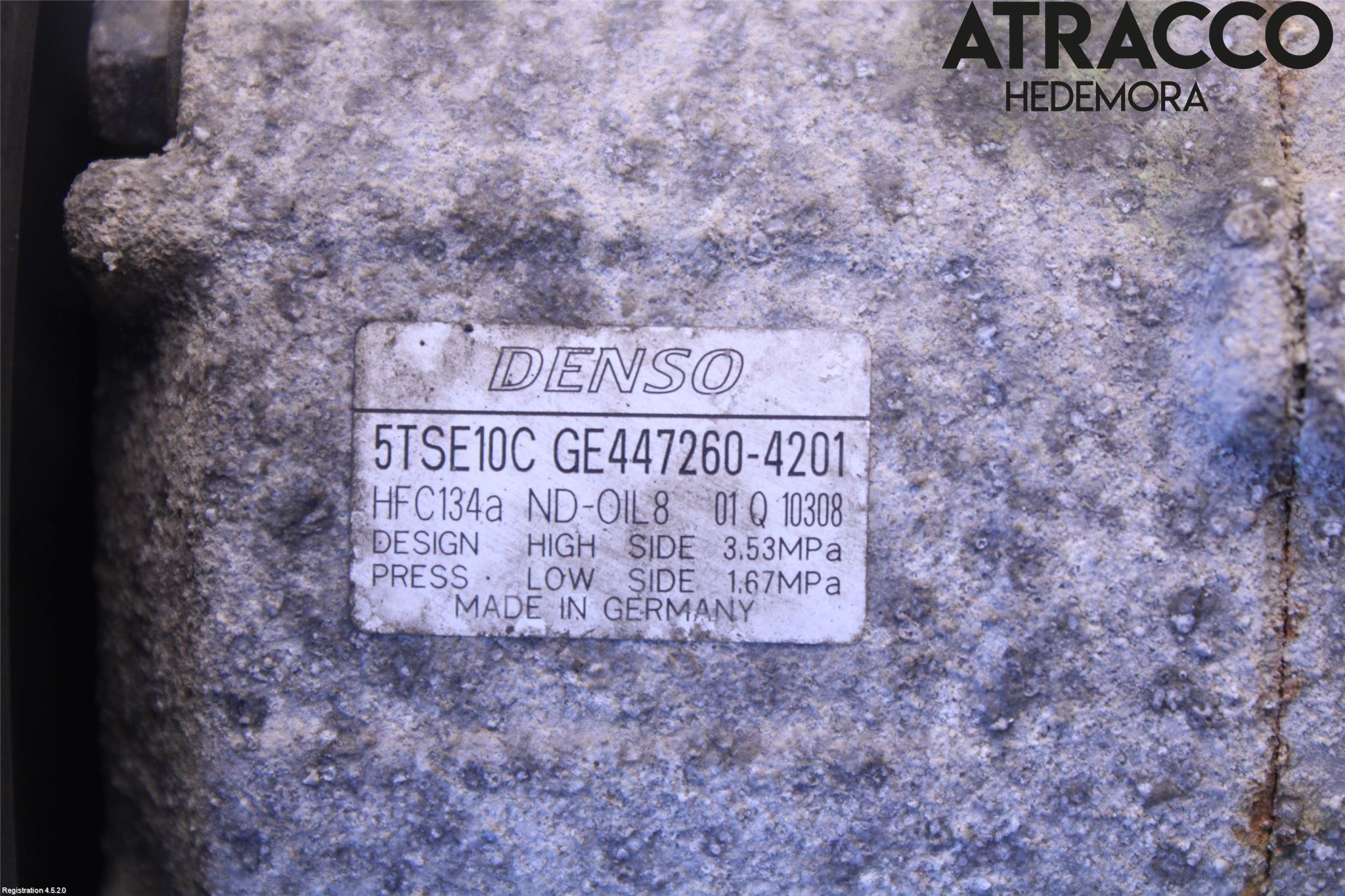 Toyota YARIS XP130 12-14 Ac Kompressor