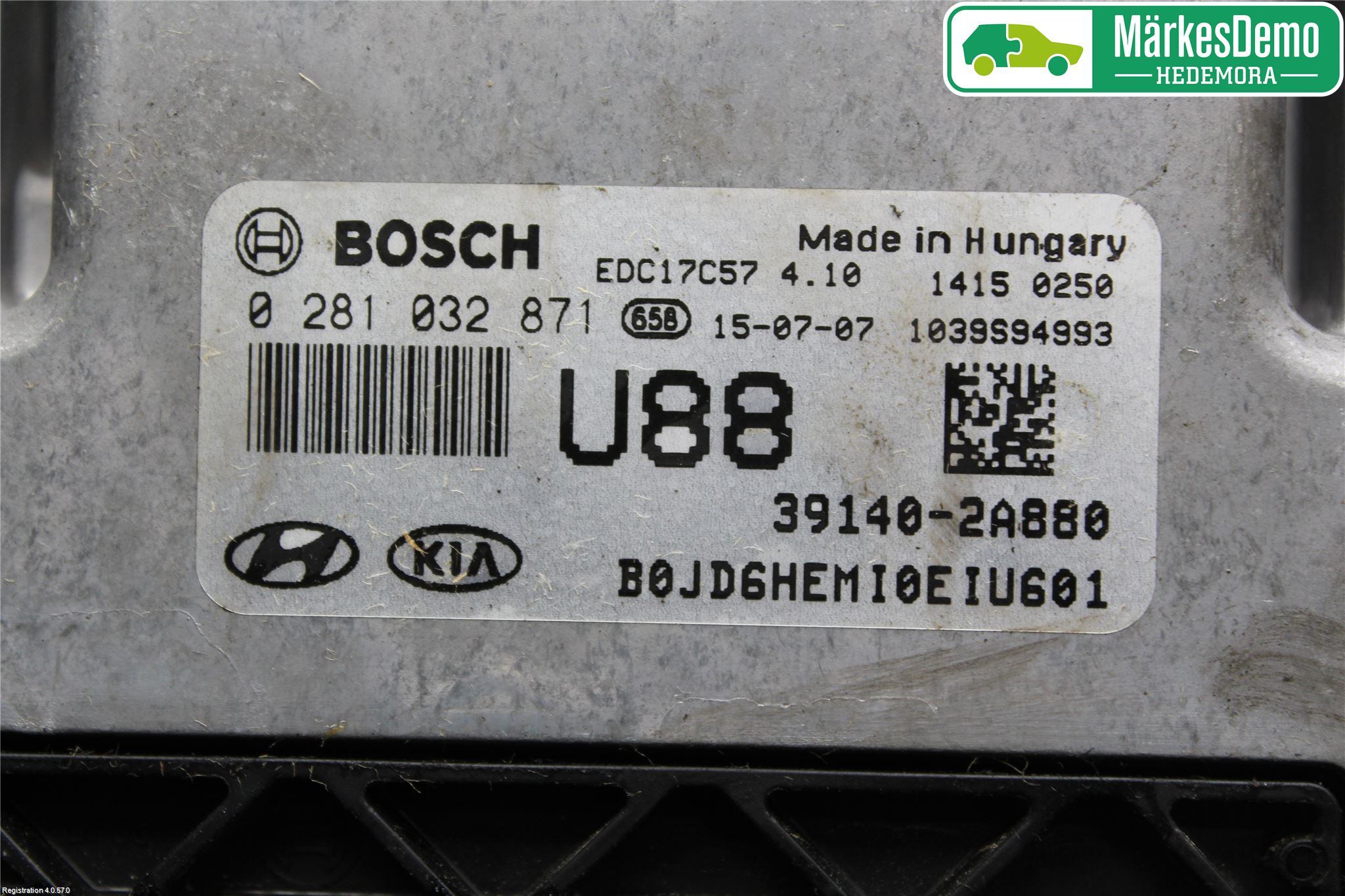 Kia CEED 12-18 Styrenhet Insprut Bensin