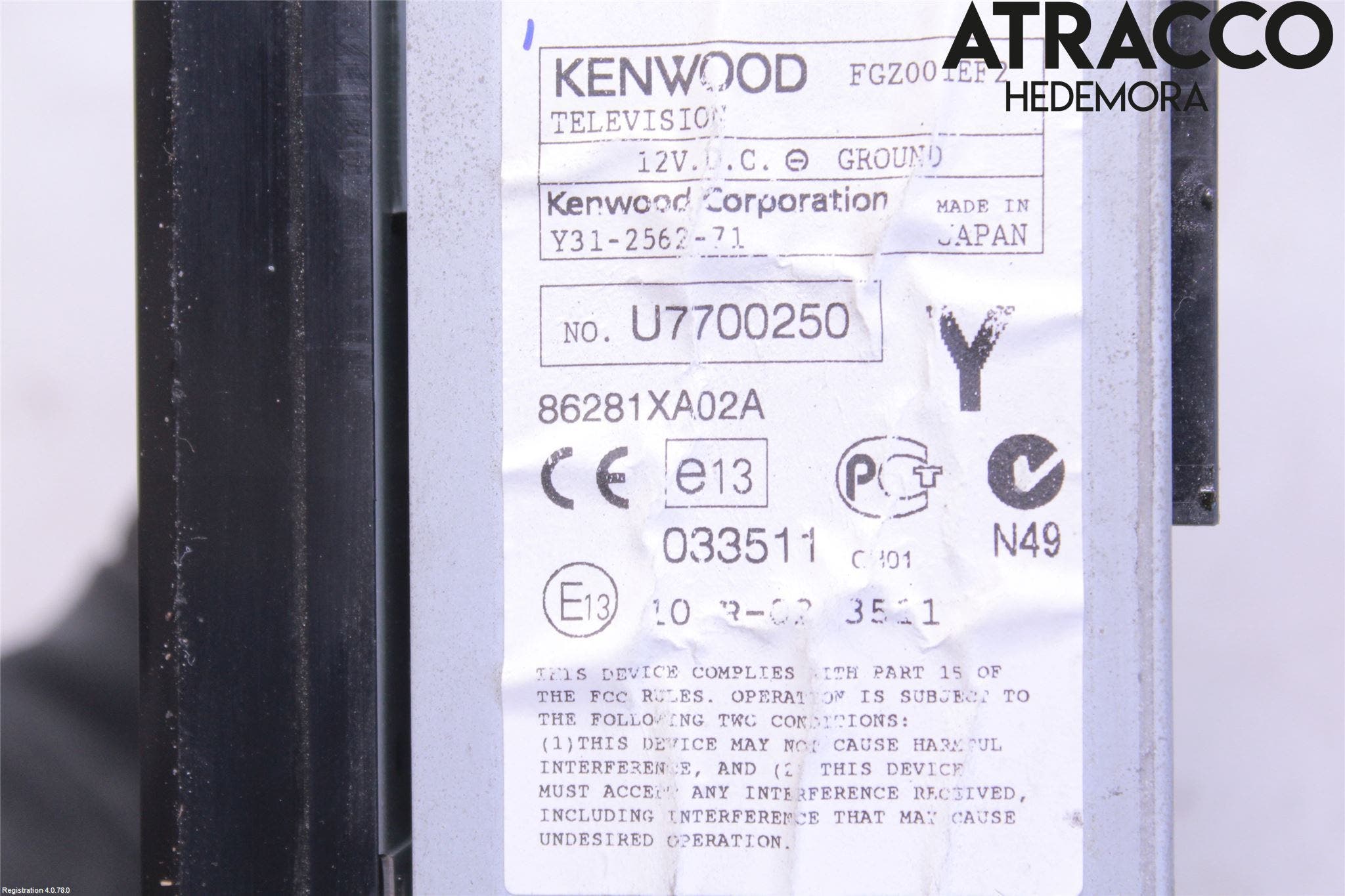 Subaru B9 TRIBECA 06-07 Bildskärm