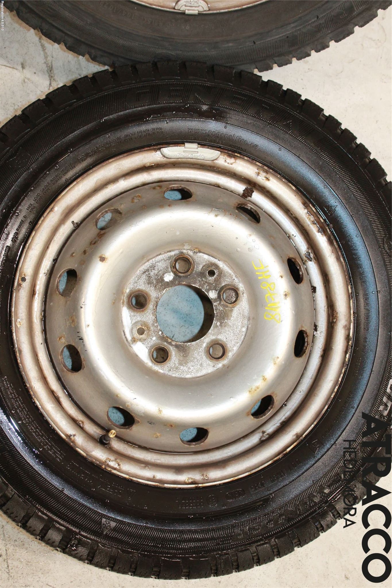 Fiat DUCATO 94-02 Vinterdäck Plåtfälg 4St