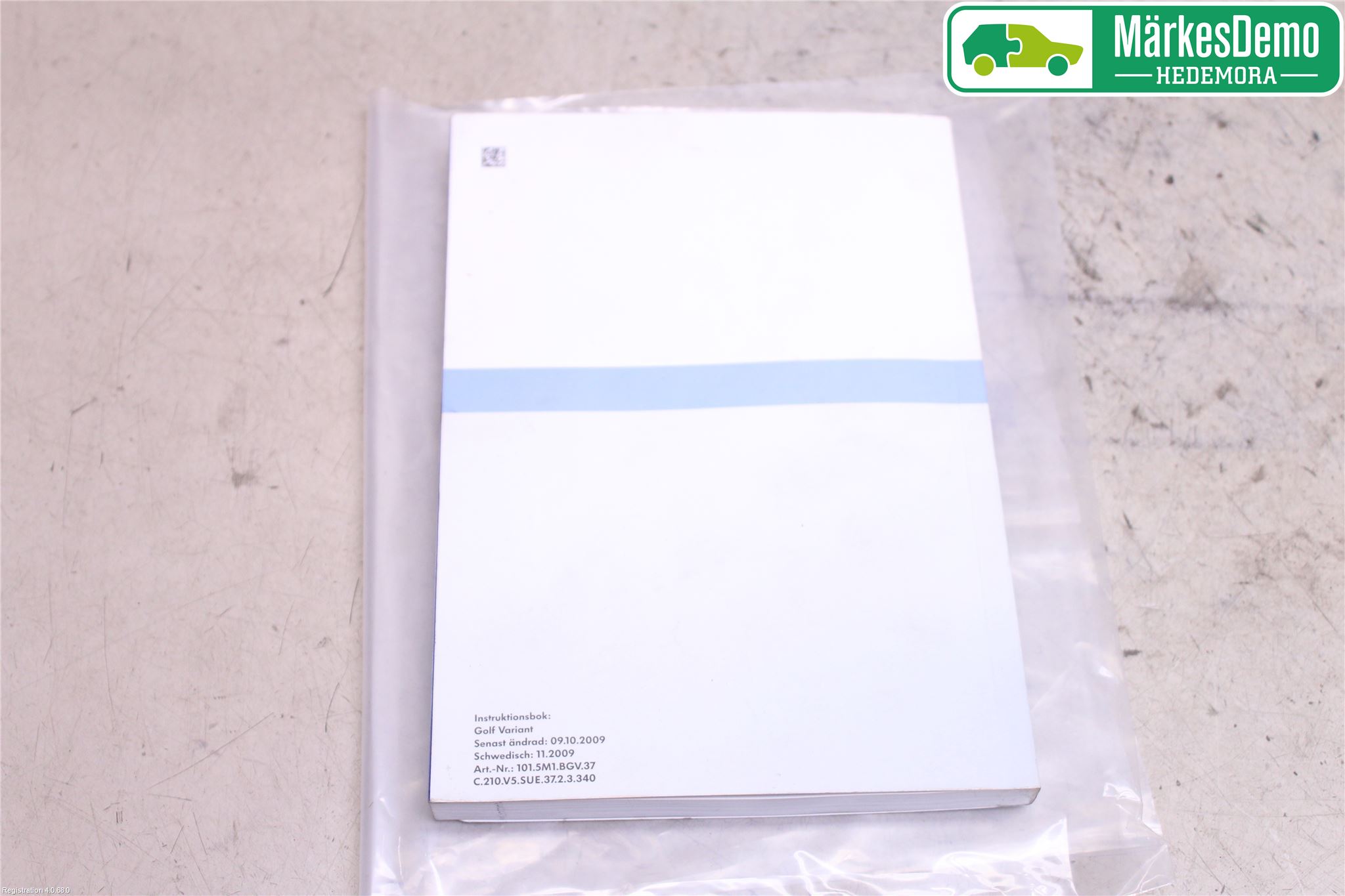 Volkswagen VW GOLF VI 09-13 Instruktionsbok