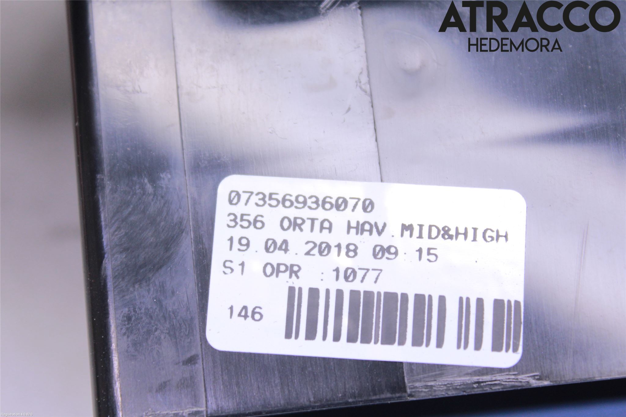 Fiat TIPO/CROSS 16- Defrosterkanal-Munstycke