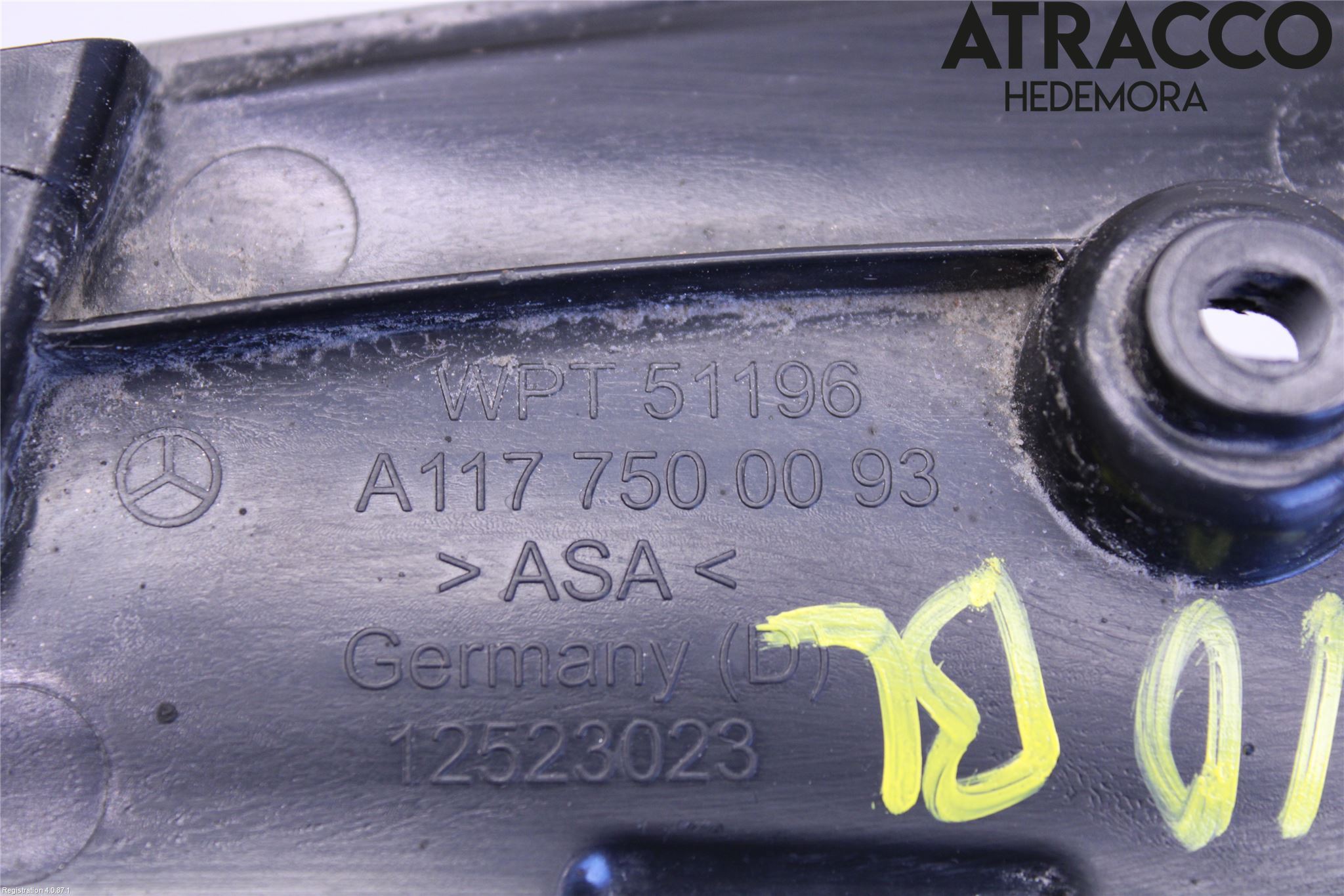 Mercedes-Benz MB CLA-KLASS (C117/X117) 13-19 List Bak-Baklucka