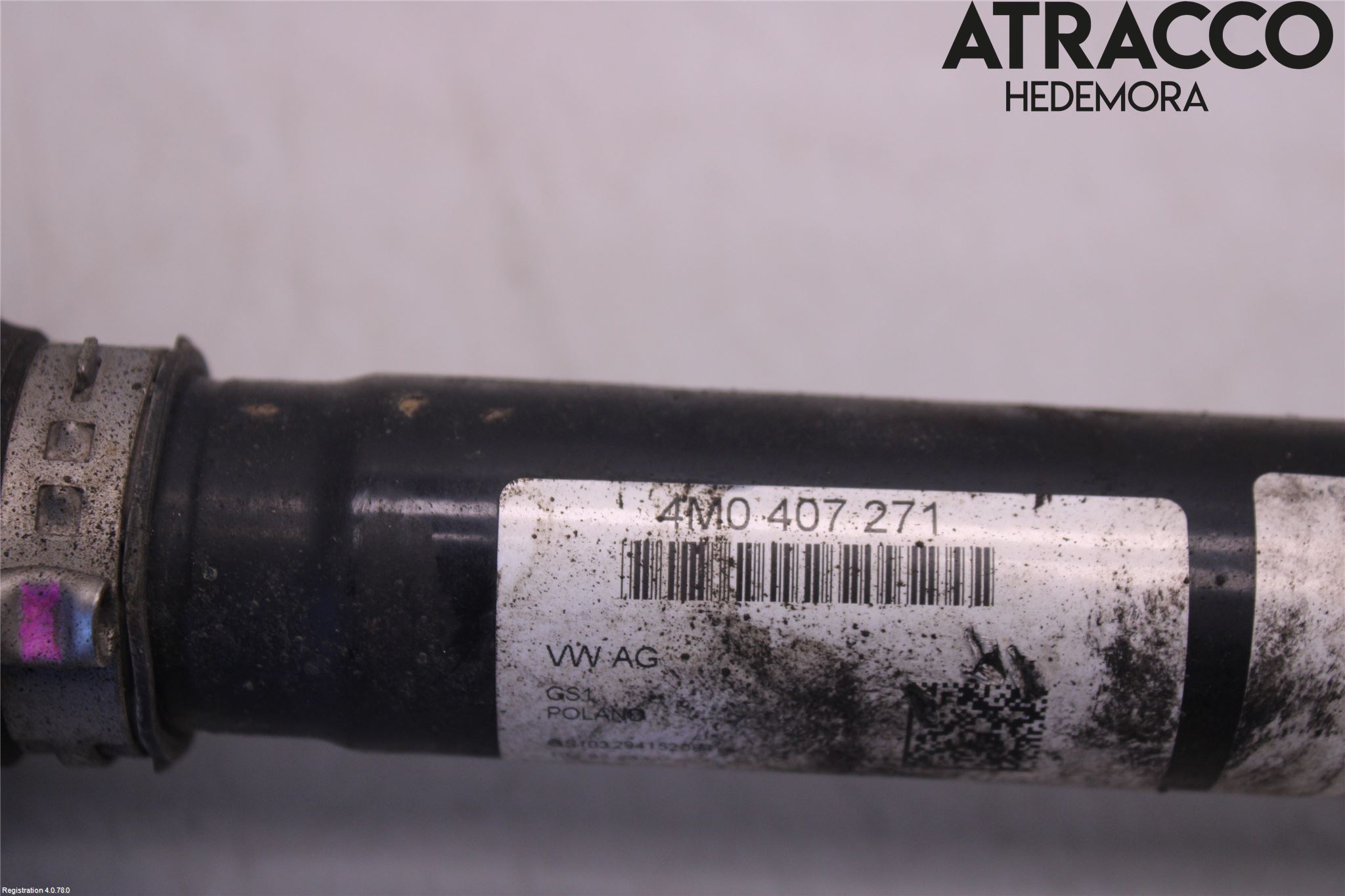 Audi Q7/SQ7 Drivaxel Fram Vänster