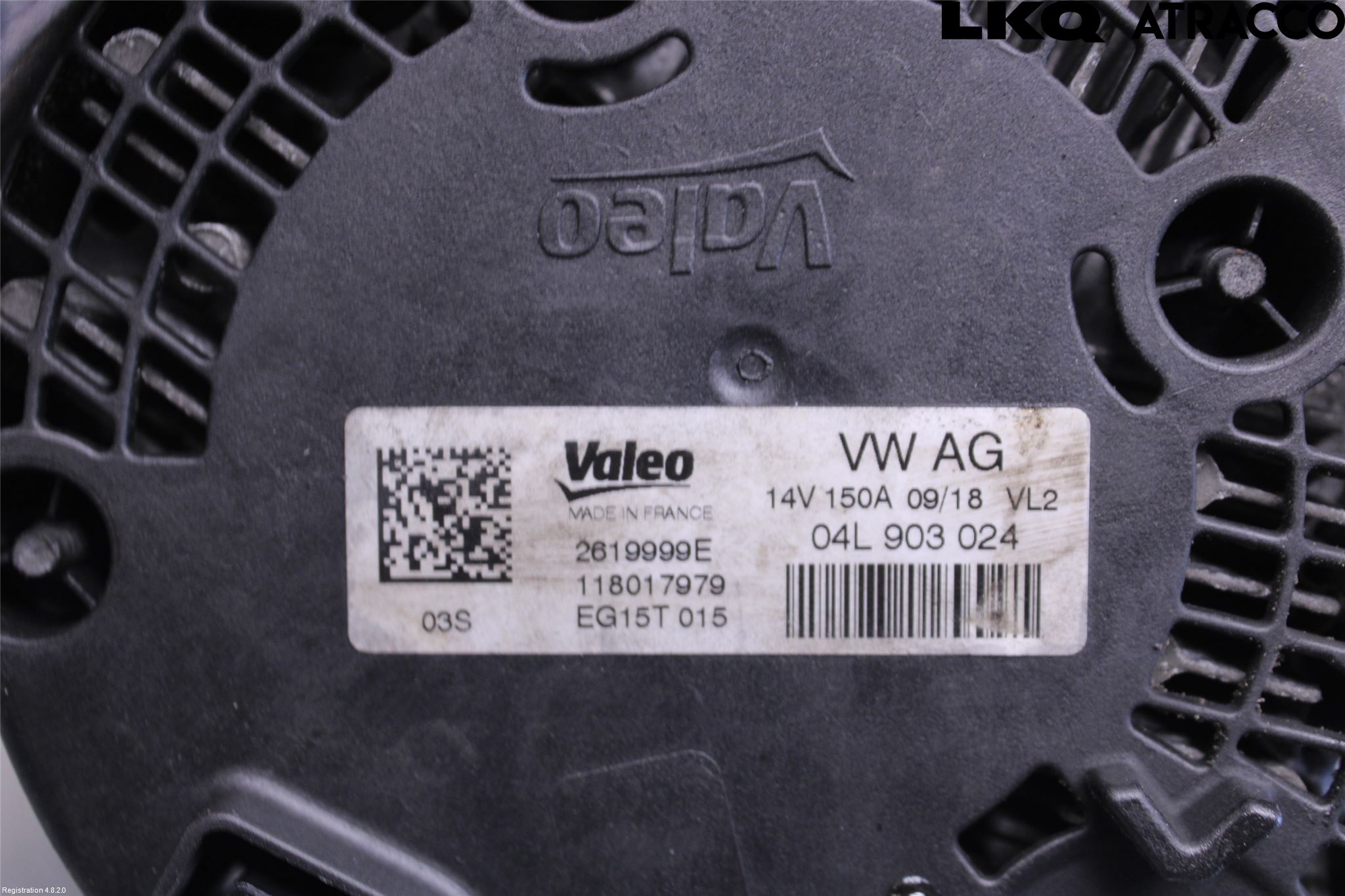 Audi A4/S4 B9 16-19 Generator