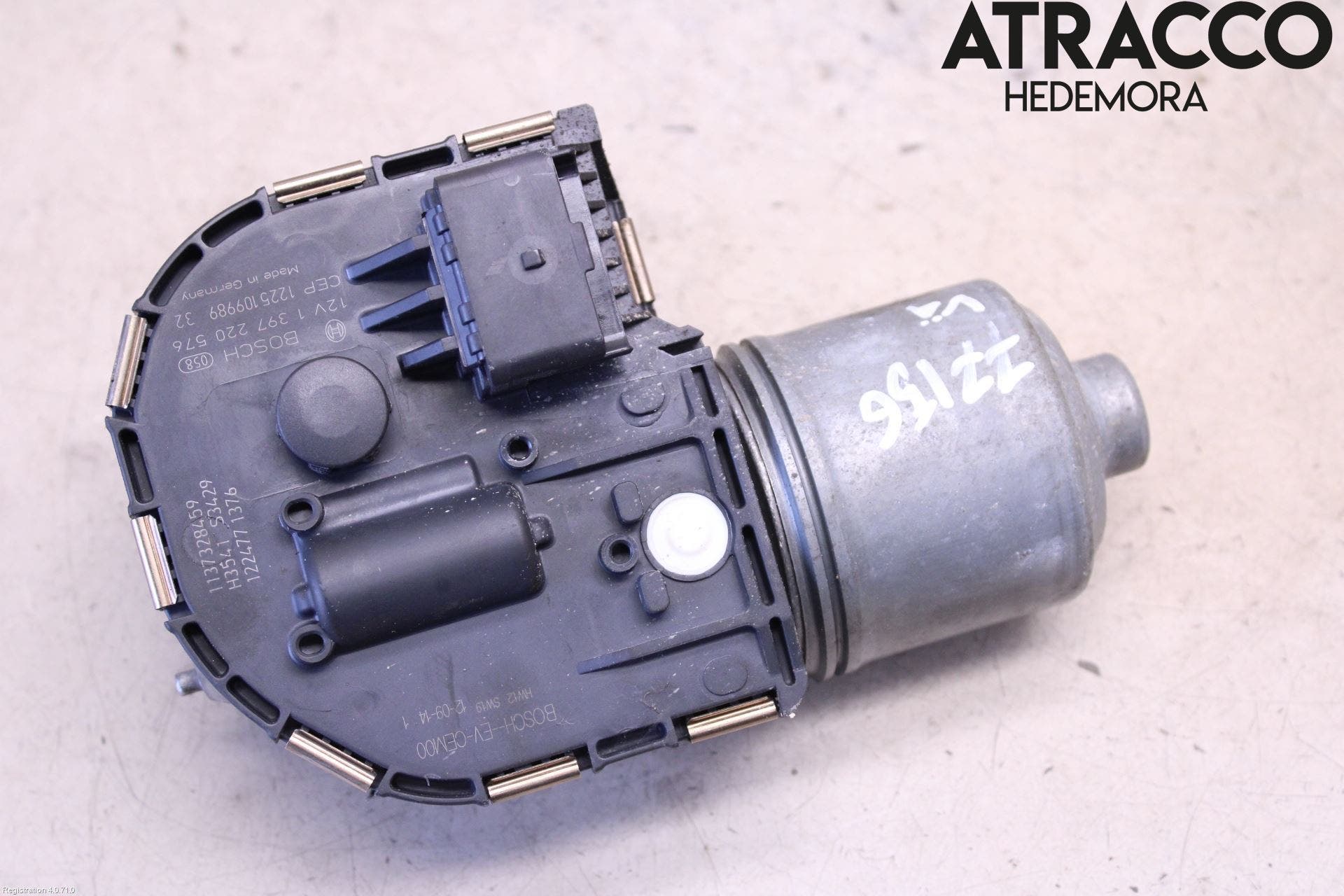 Peugeot 3008 09-16 Torkarmotor Vindruta