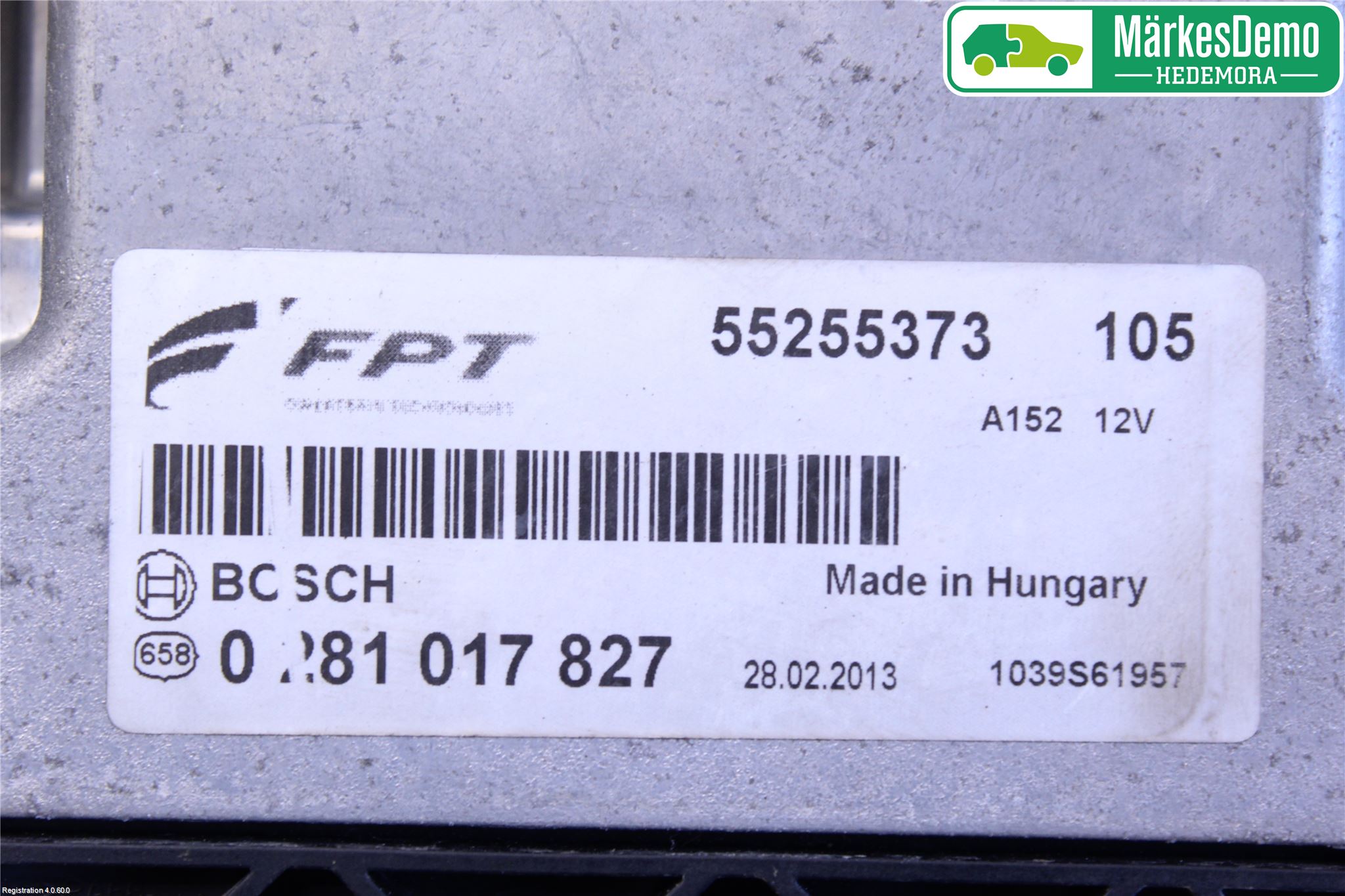 Fiat 500L 13-19 Styrenhet Insprut Bensin