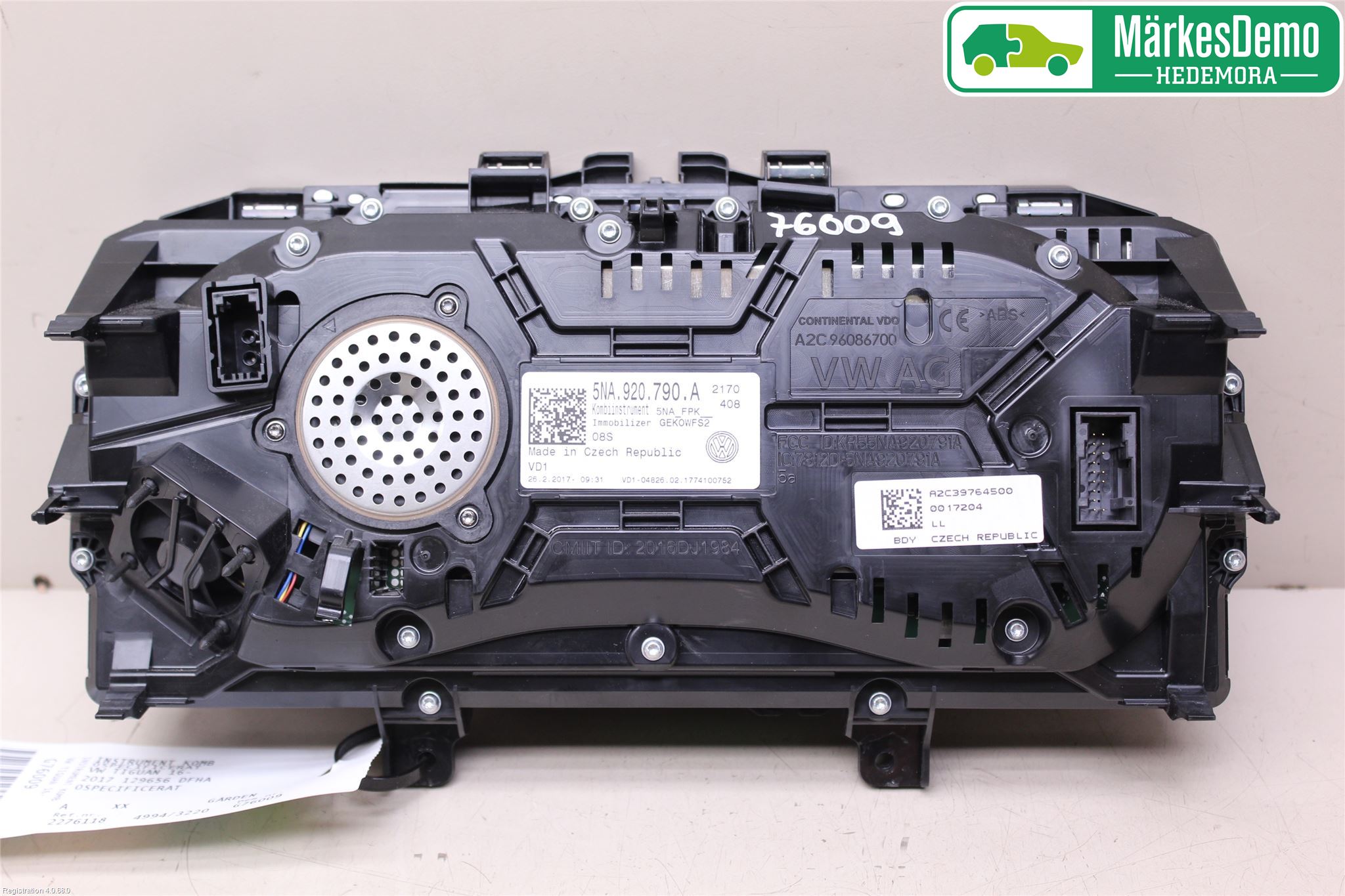 Volkswagen VW TIGUAN 16-24 Instrument Komb