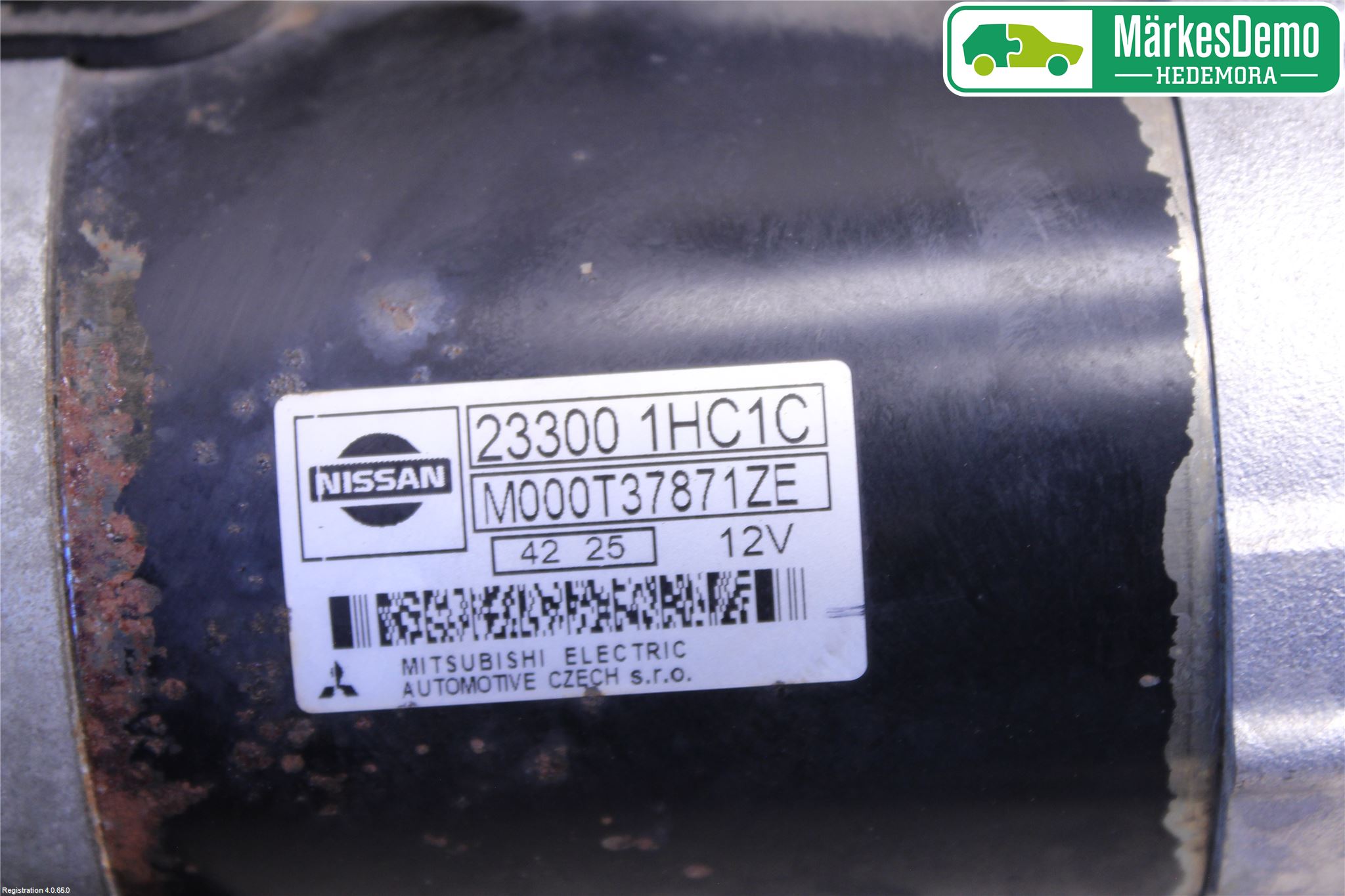 Nissan NOTE E12 14-20 Startmotor