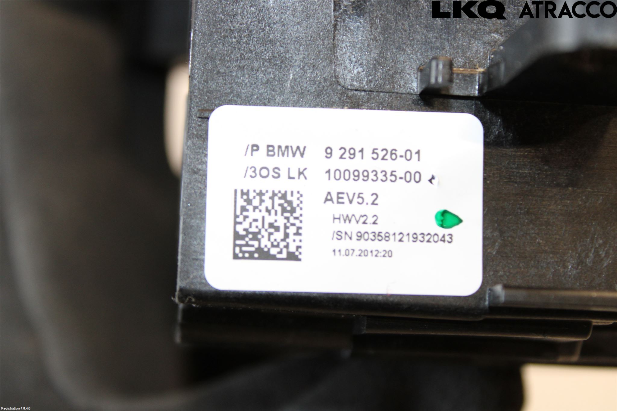 BMW 5 F10/F11/F18 09-17 Växelspak