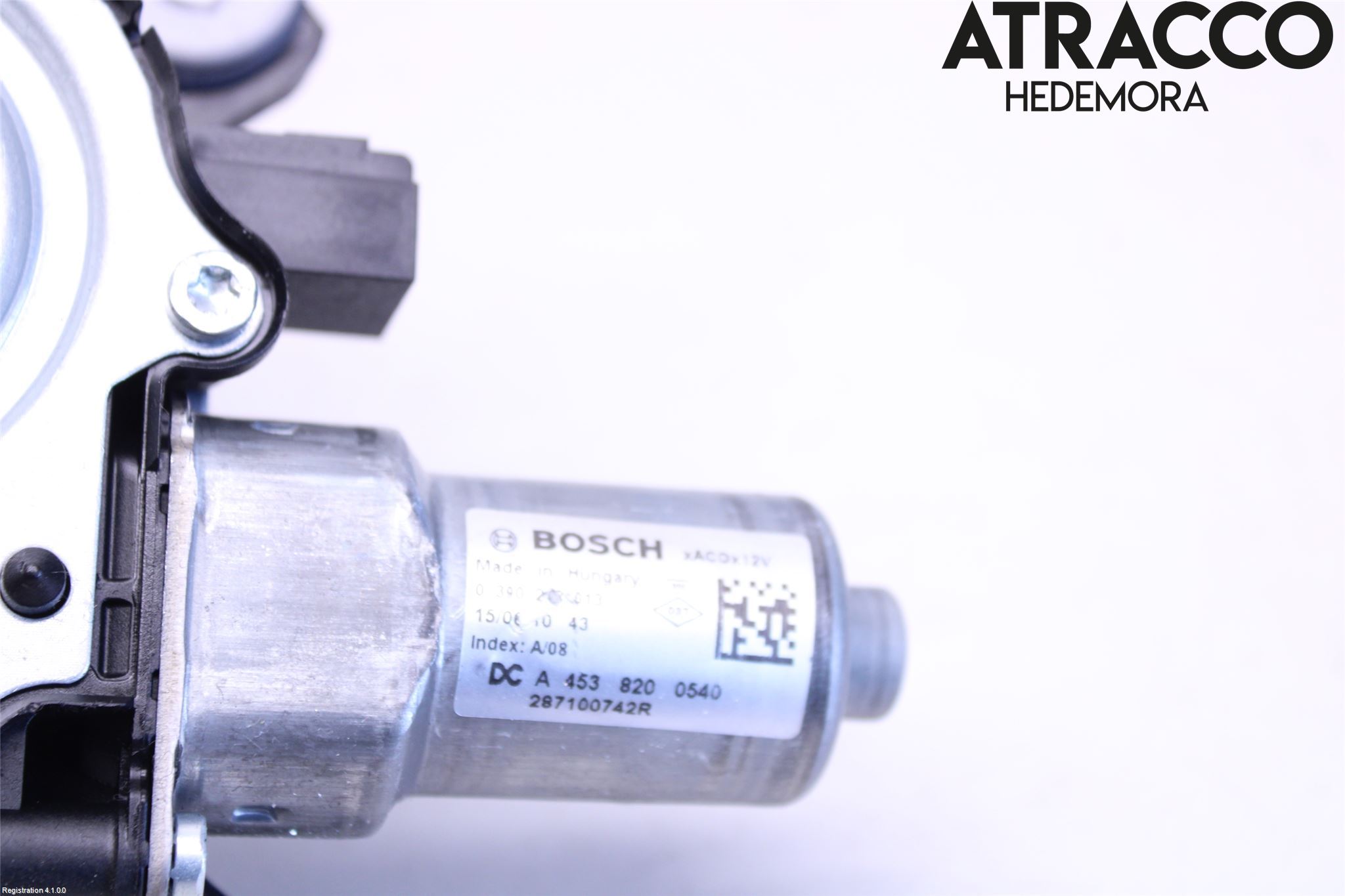 Renault KADJAR 15- Torkarmotor Baklucka