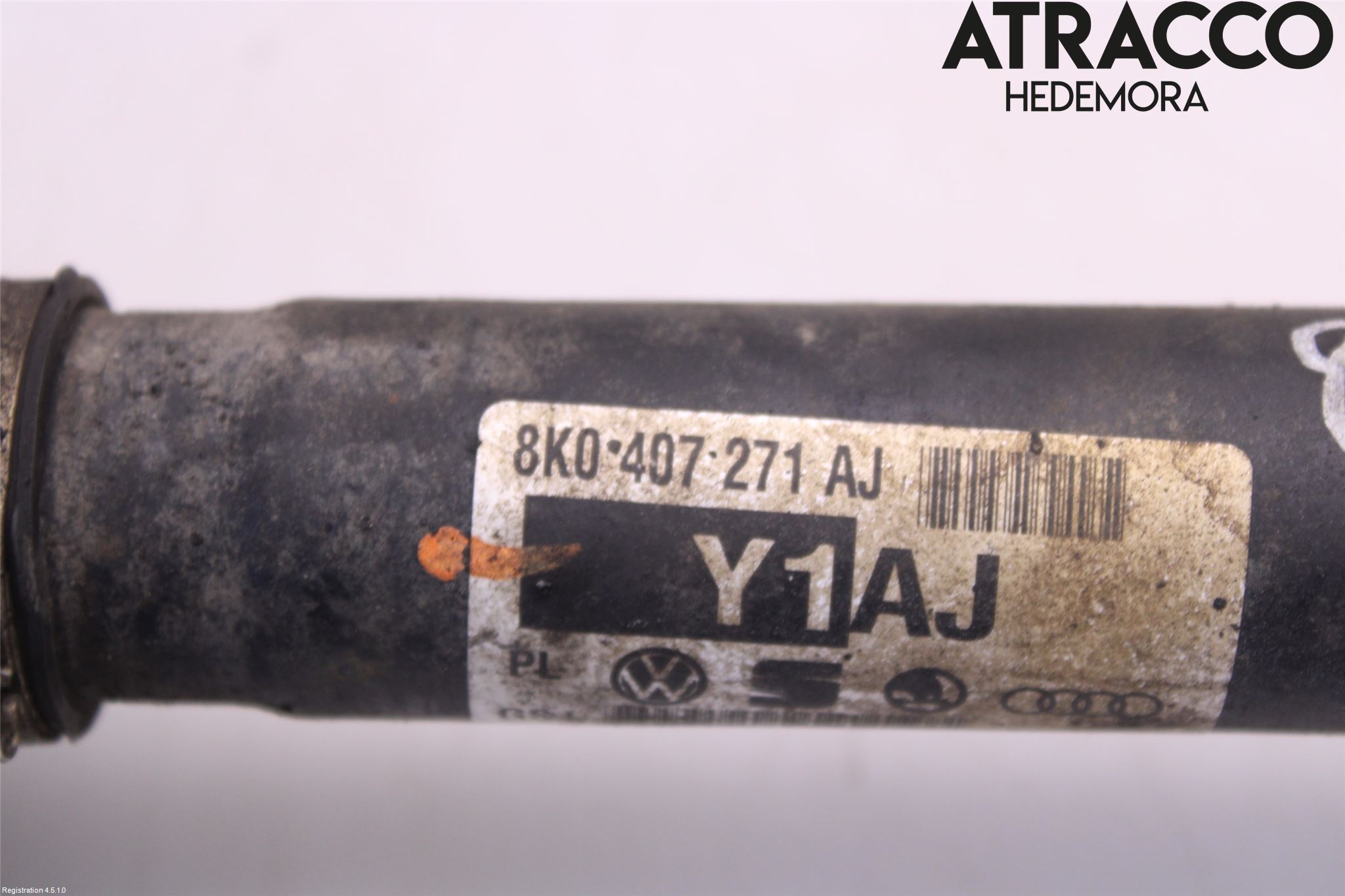 Audi A4/S4 08-11 Drivaxel Fram Vänster