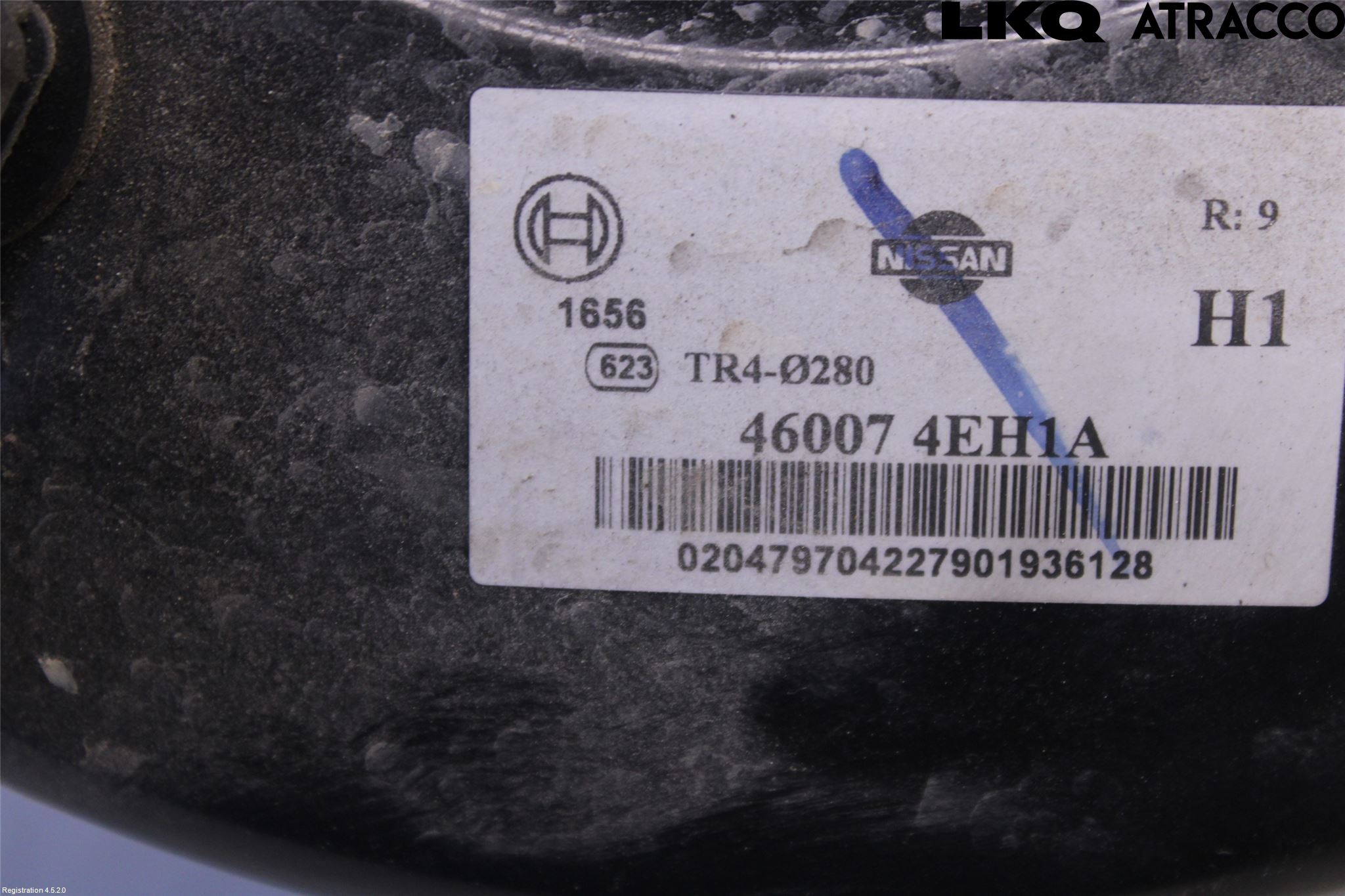 Nissan QASHQAI 14-17 Bromsservo
