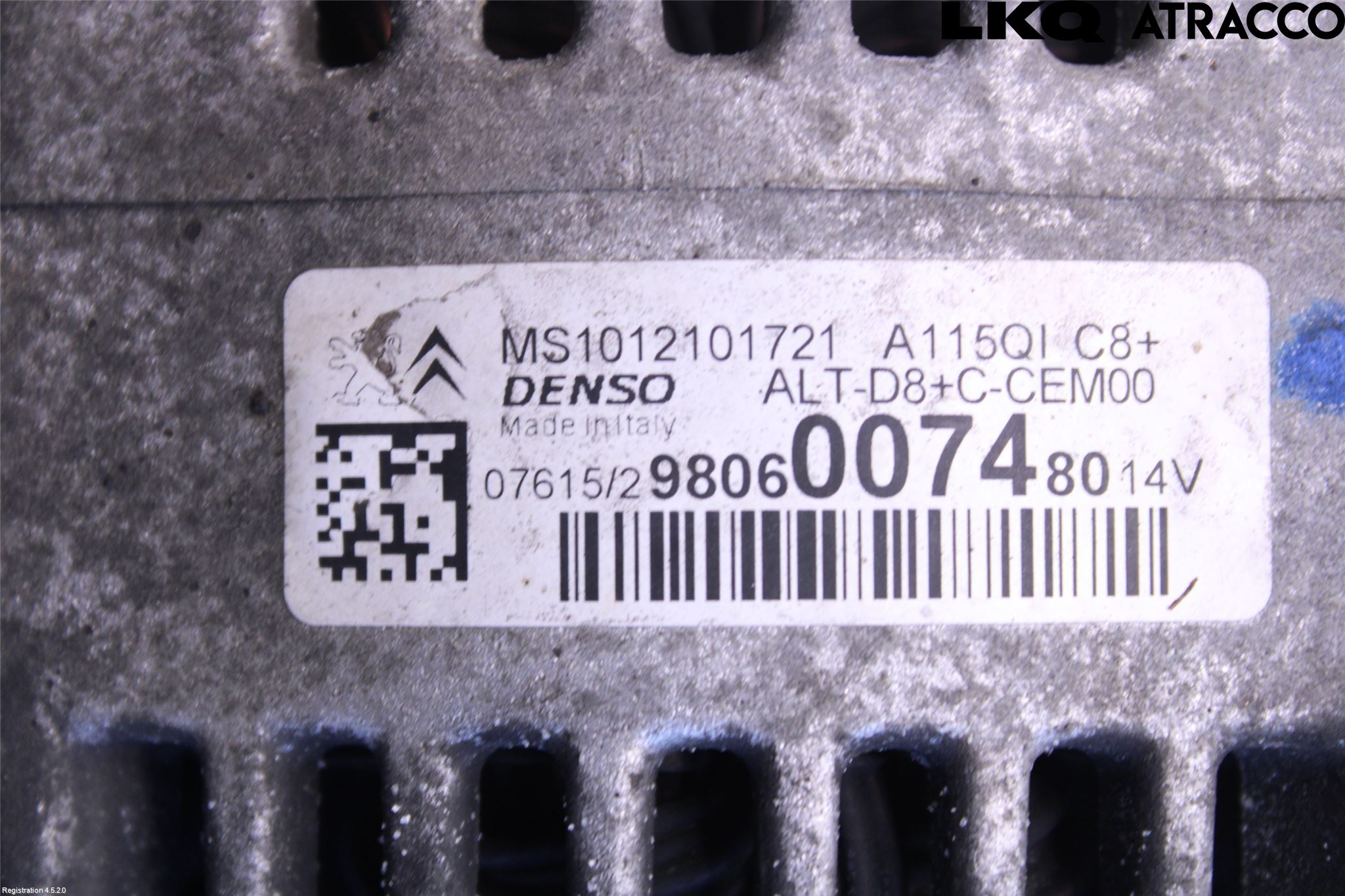 Citroen C4 II 11-18 Generator