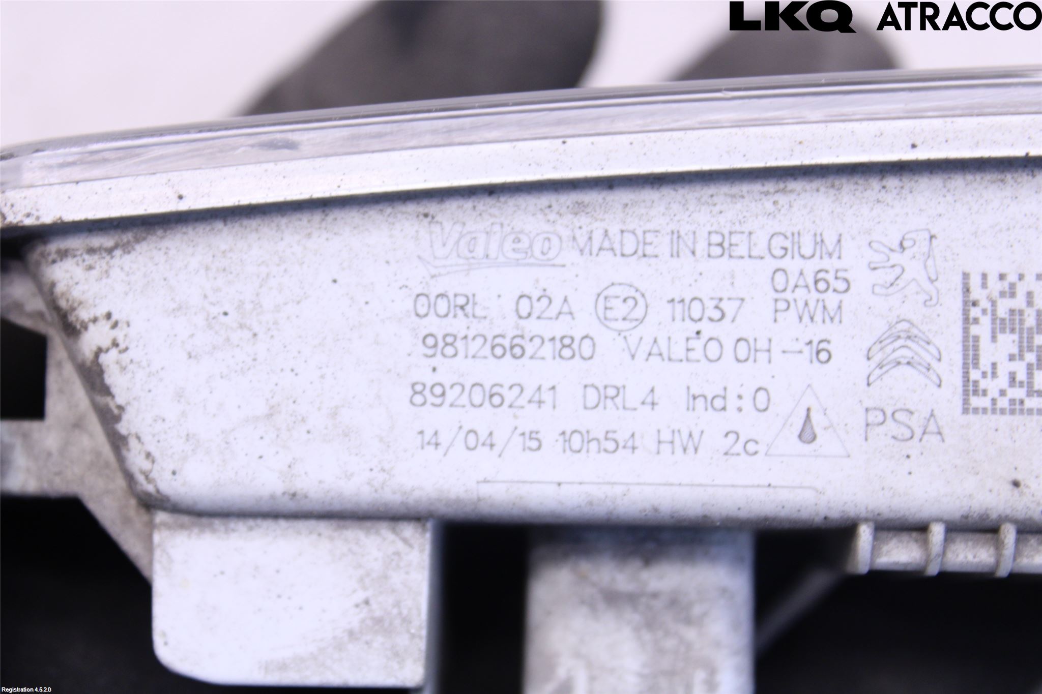 Peugeot 308 14-21 Positionsljus Fram Hö