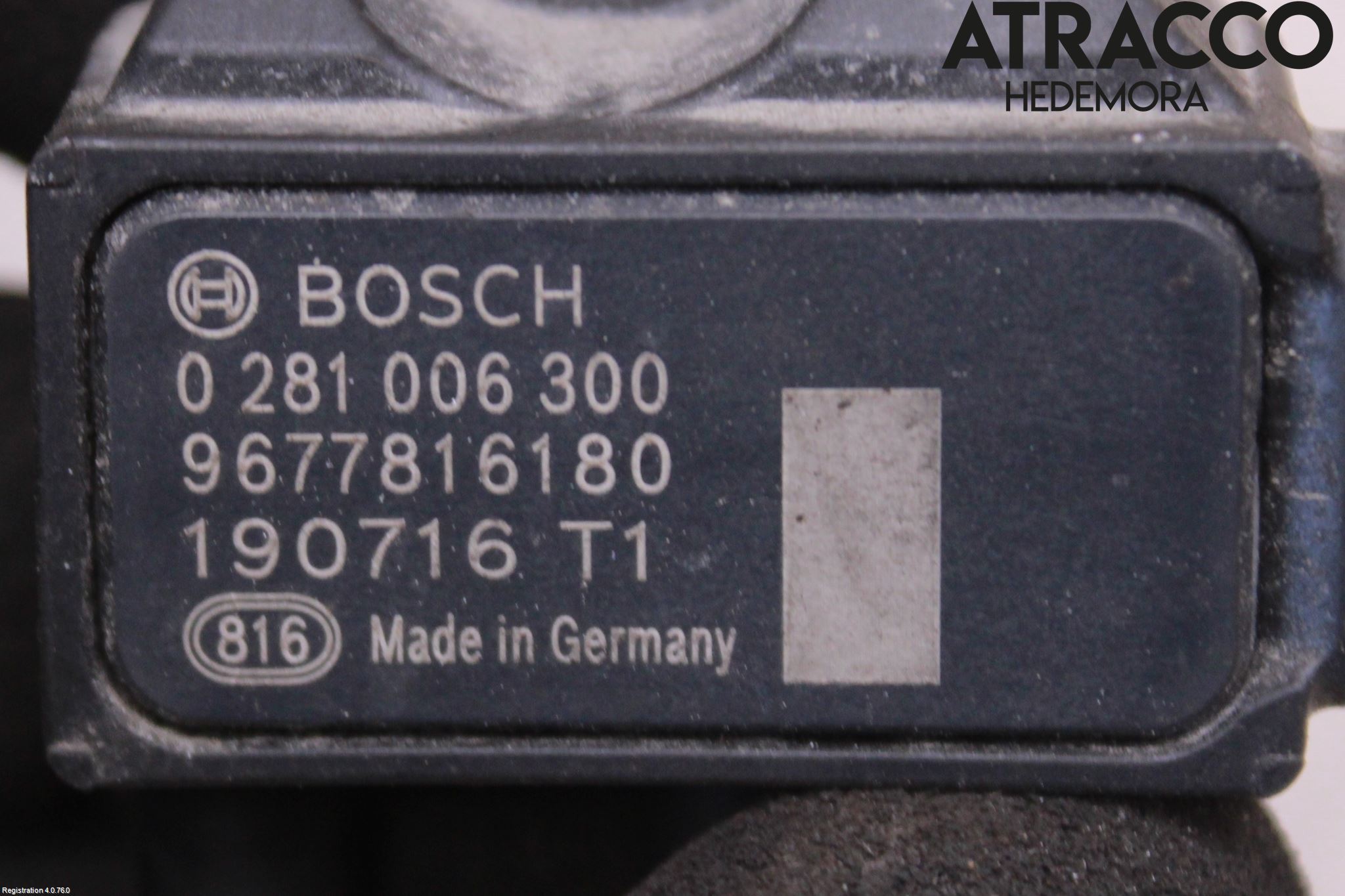 Citroen BERLINGO/E-BERLINGO 19- Givare Temp-Tryck Avgas