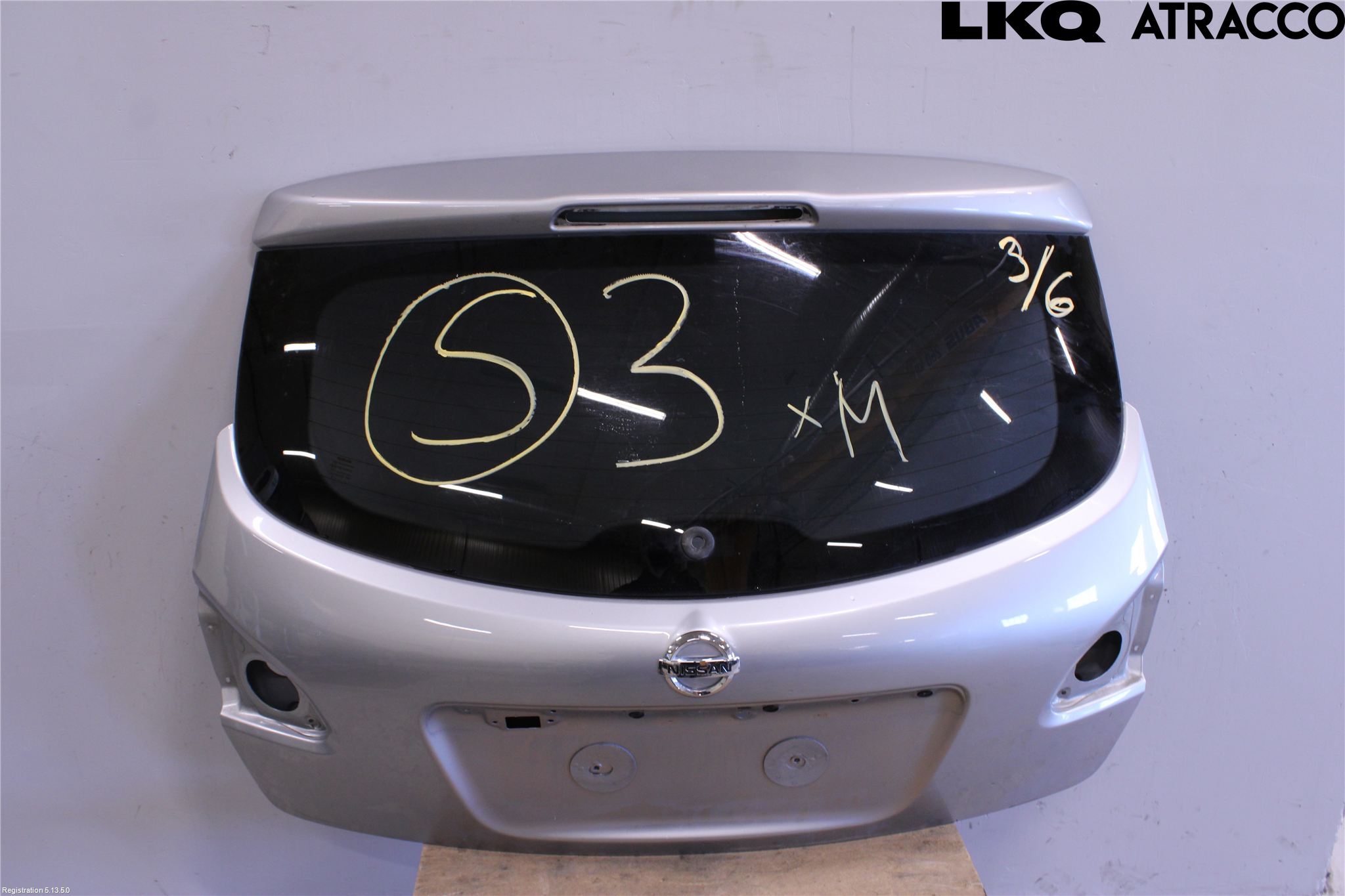 Nissan QASHQAI 10-14 Baklucka Kombi