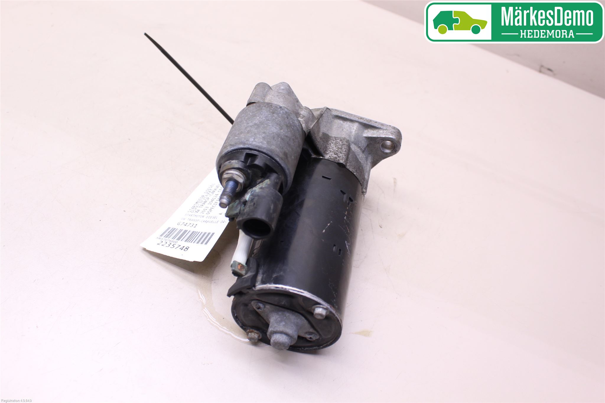 Volkswagen VW TRANSP/CARAVELLE (T5) 04-15 Startmotor Diesel
