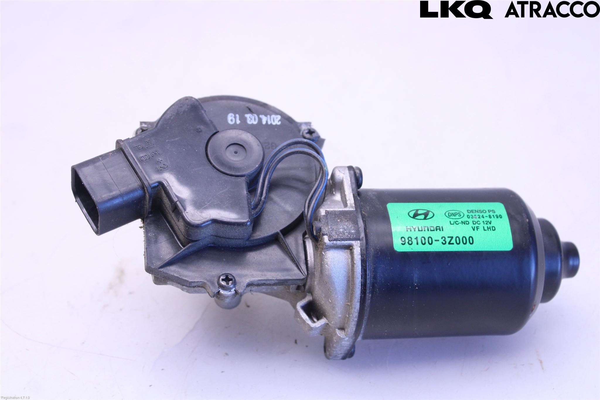 Hyundai i40 08-15 Torkarmotor Vindruta