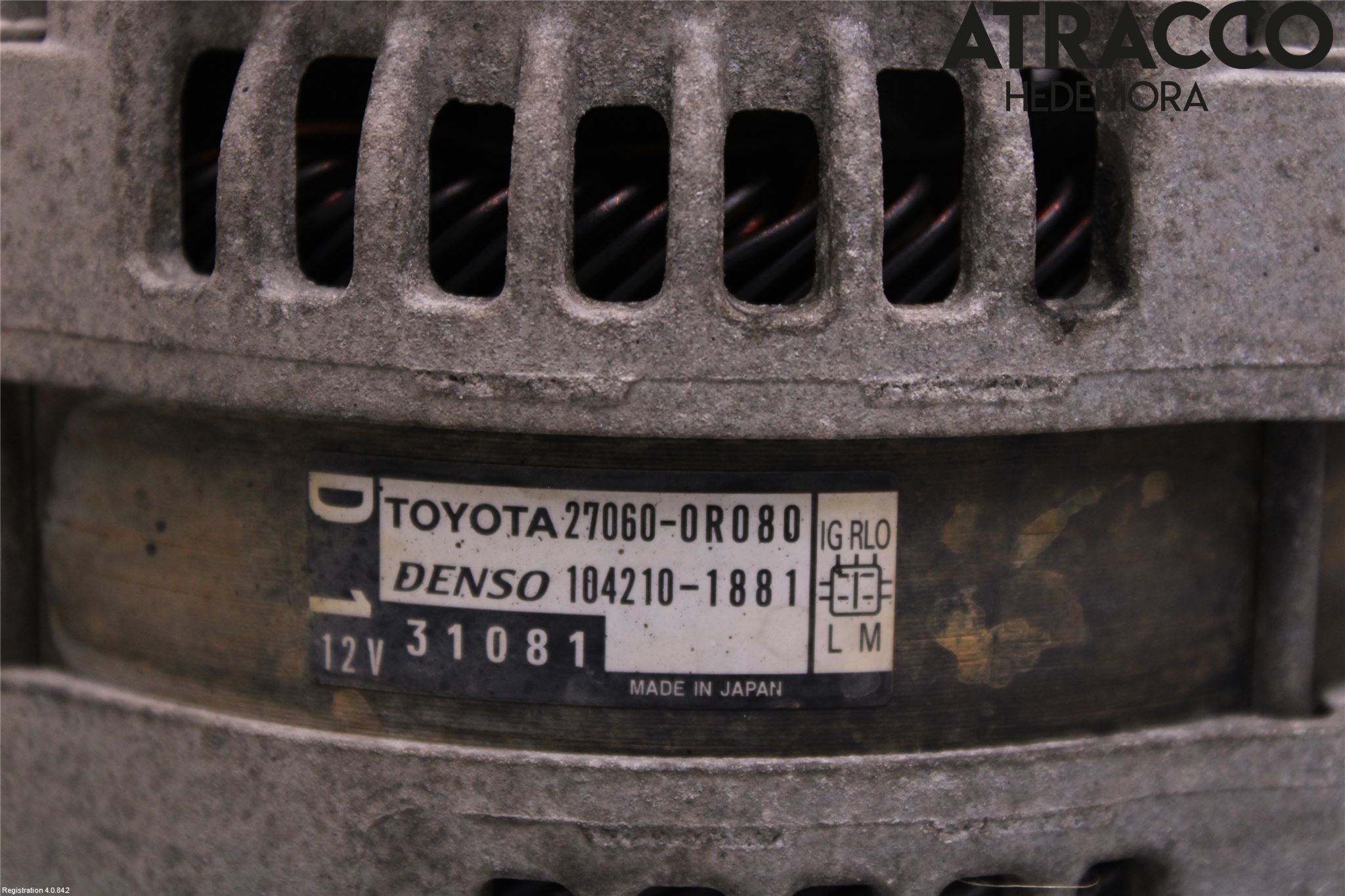Toyota AVENSIS 09-15 Generator