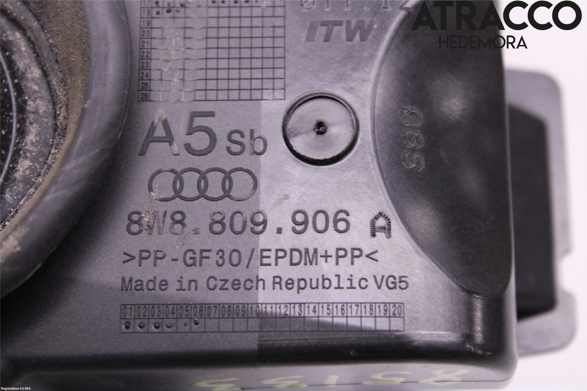 Audi A5 17- Tanklucka