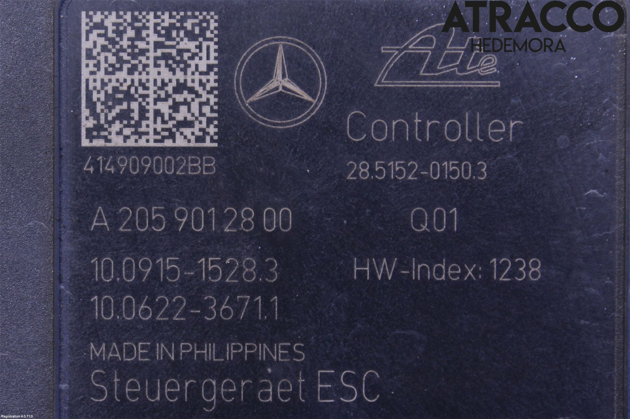 Mercedes-Benz MB C-KLASS (W205) 14-21 Abs Hydraulaggregat