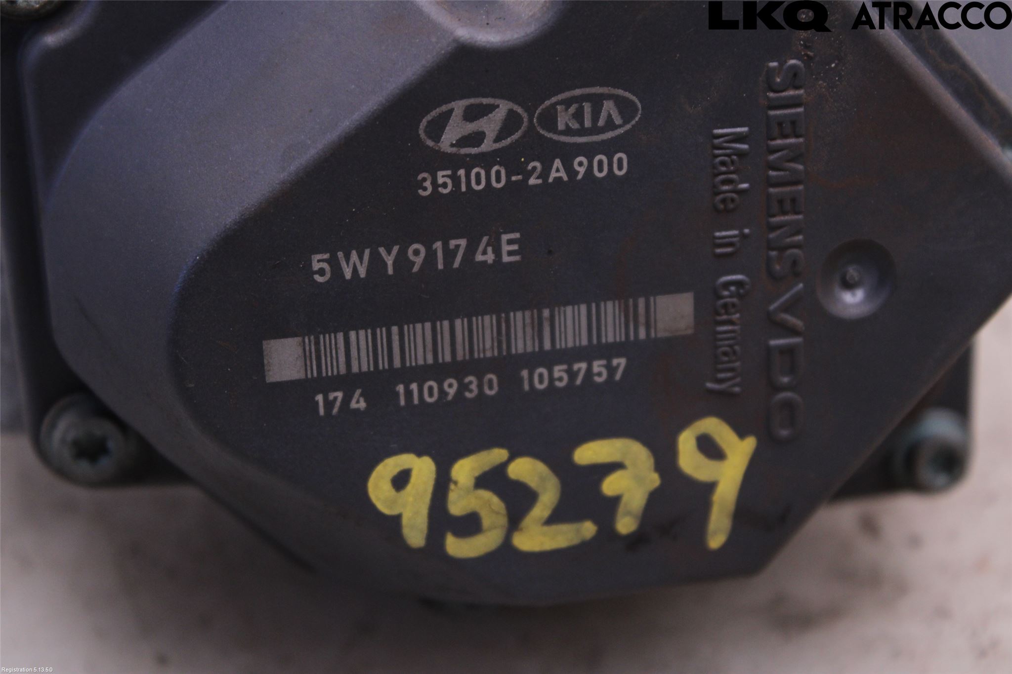 Hyundai i30 GD 13-17 Injspjällhus