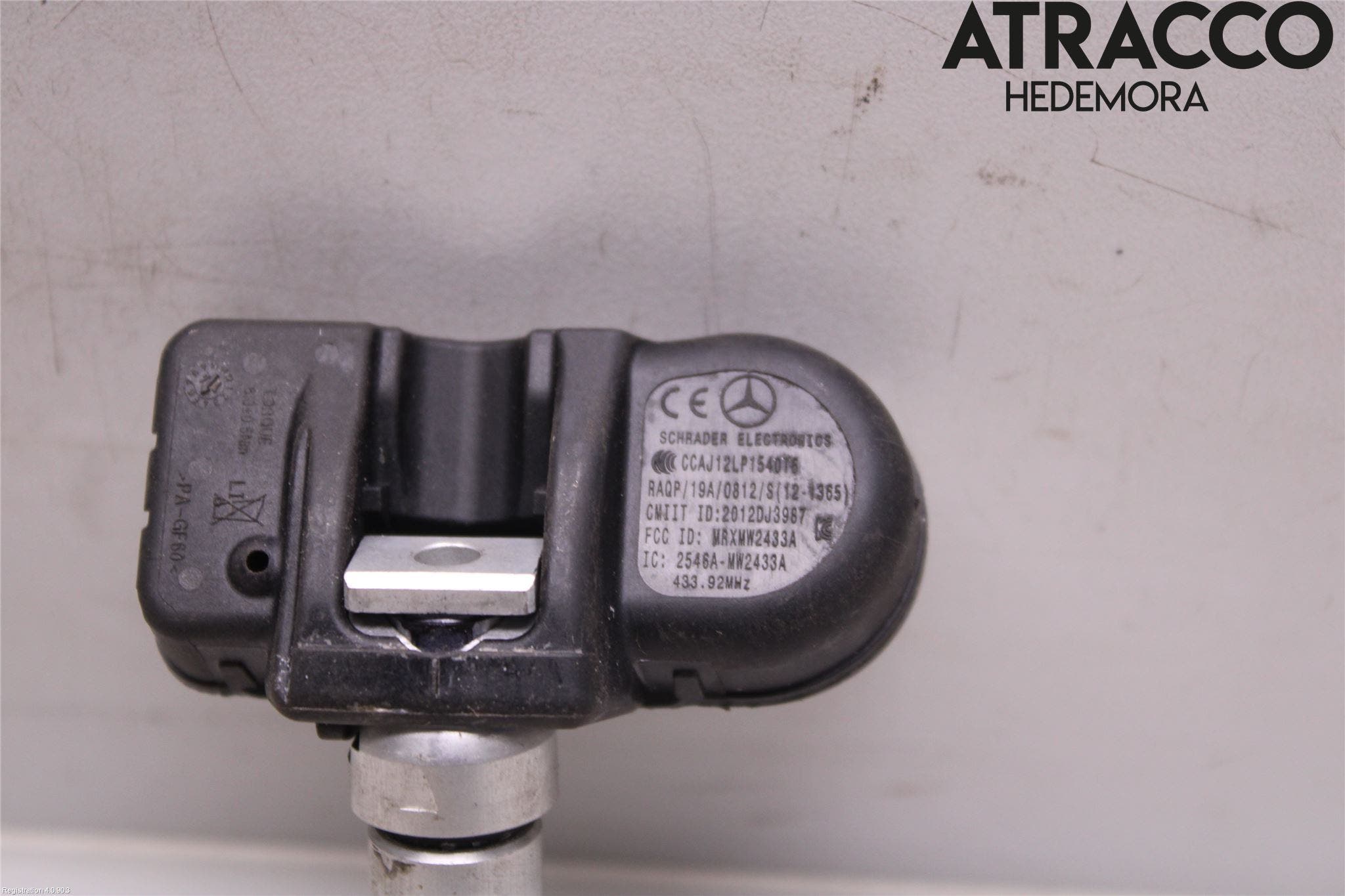 Mercedes-Benz MB B-KLASS (W246/W242) 12-19 Givare Däcktryck