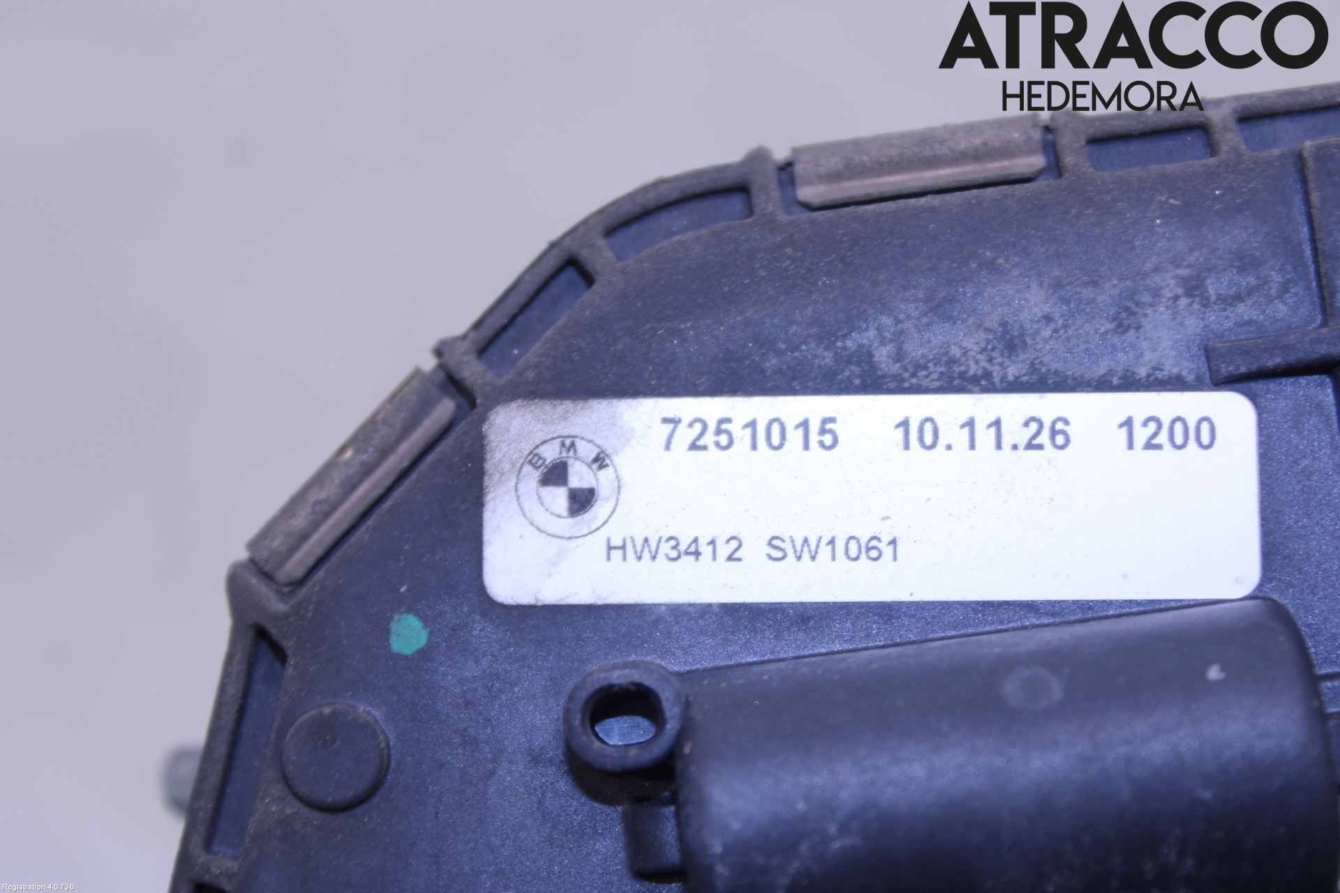 BMW 5 F10/F11/F18 09-17 Torkarmotor Vindruta